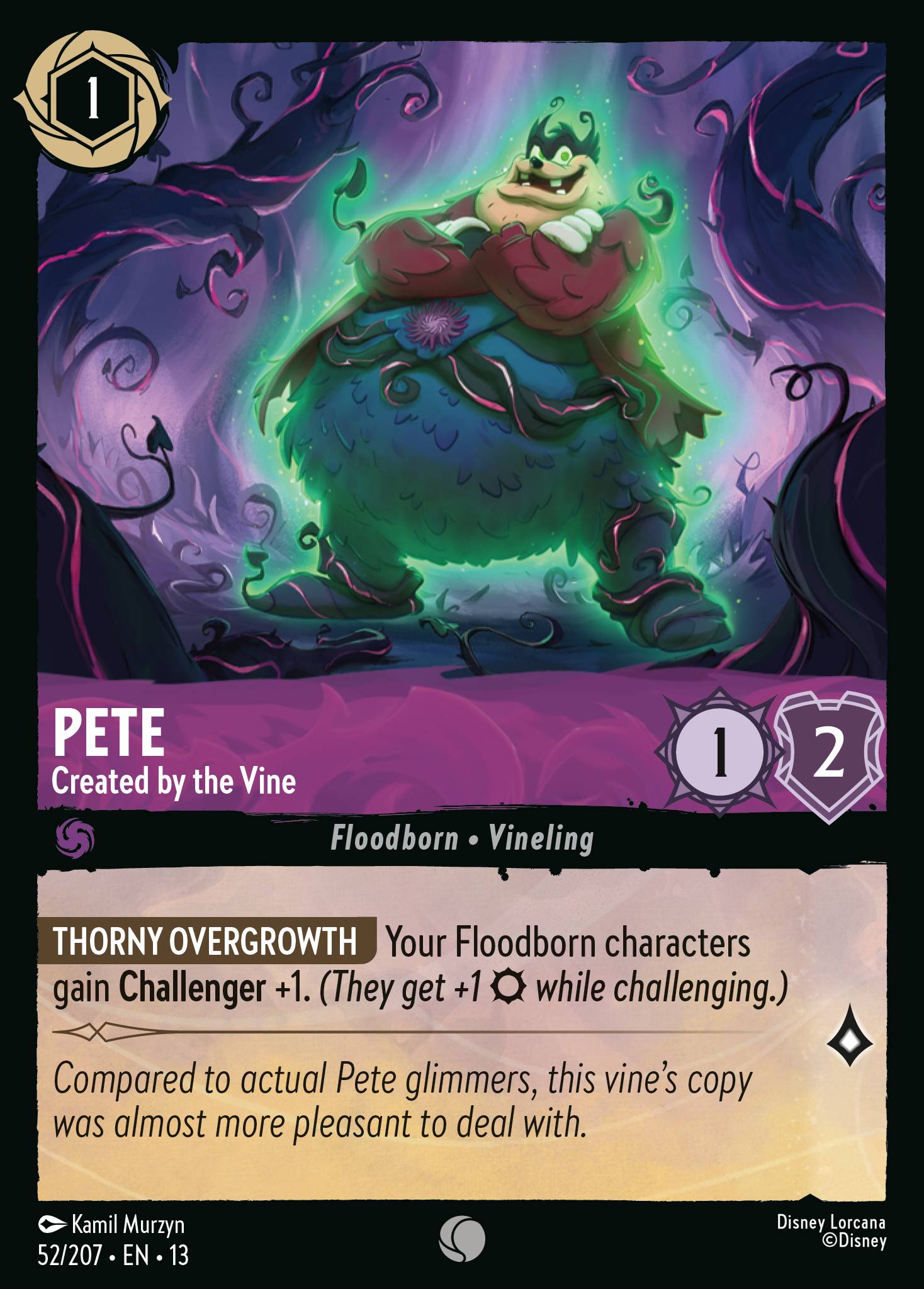 Pete - Created by the Vine (English)