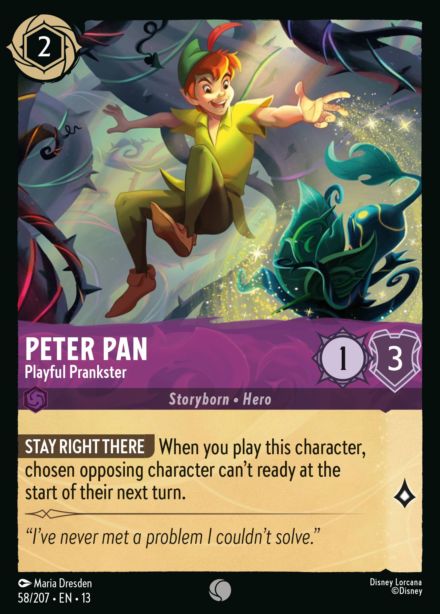 Peter Pan - Playful Prankster (English)