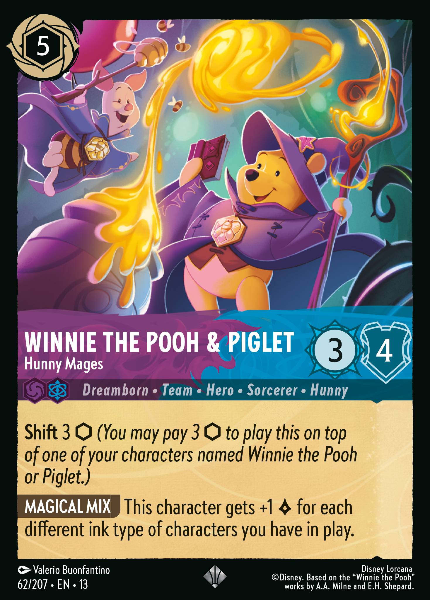 Winnie the Pooh & Piglet - Hunny Mages (English)
