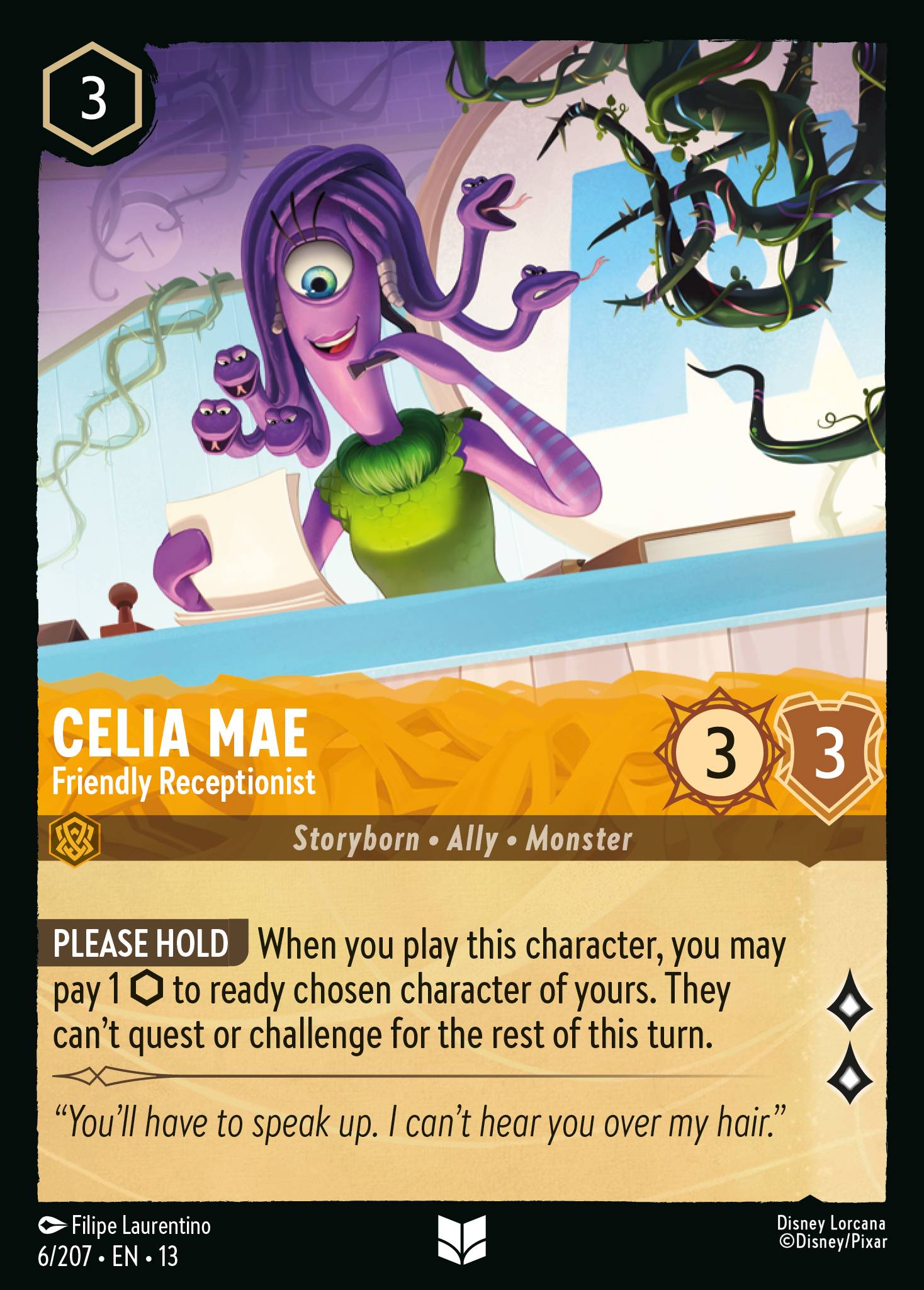 Celia Mae - Friendly Receptionist (English)