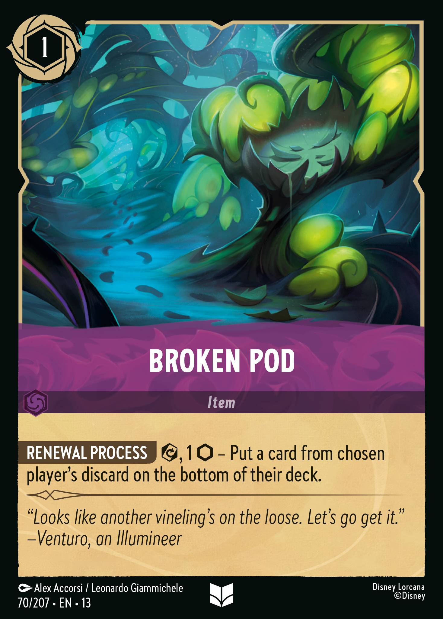 Broken Pod (English)