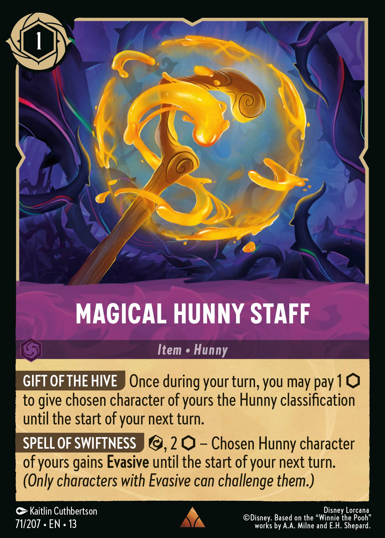 Magical Hunny Staff (English)