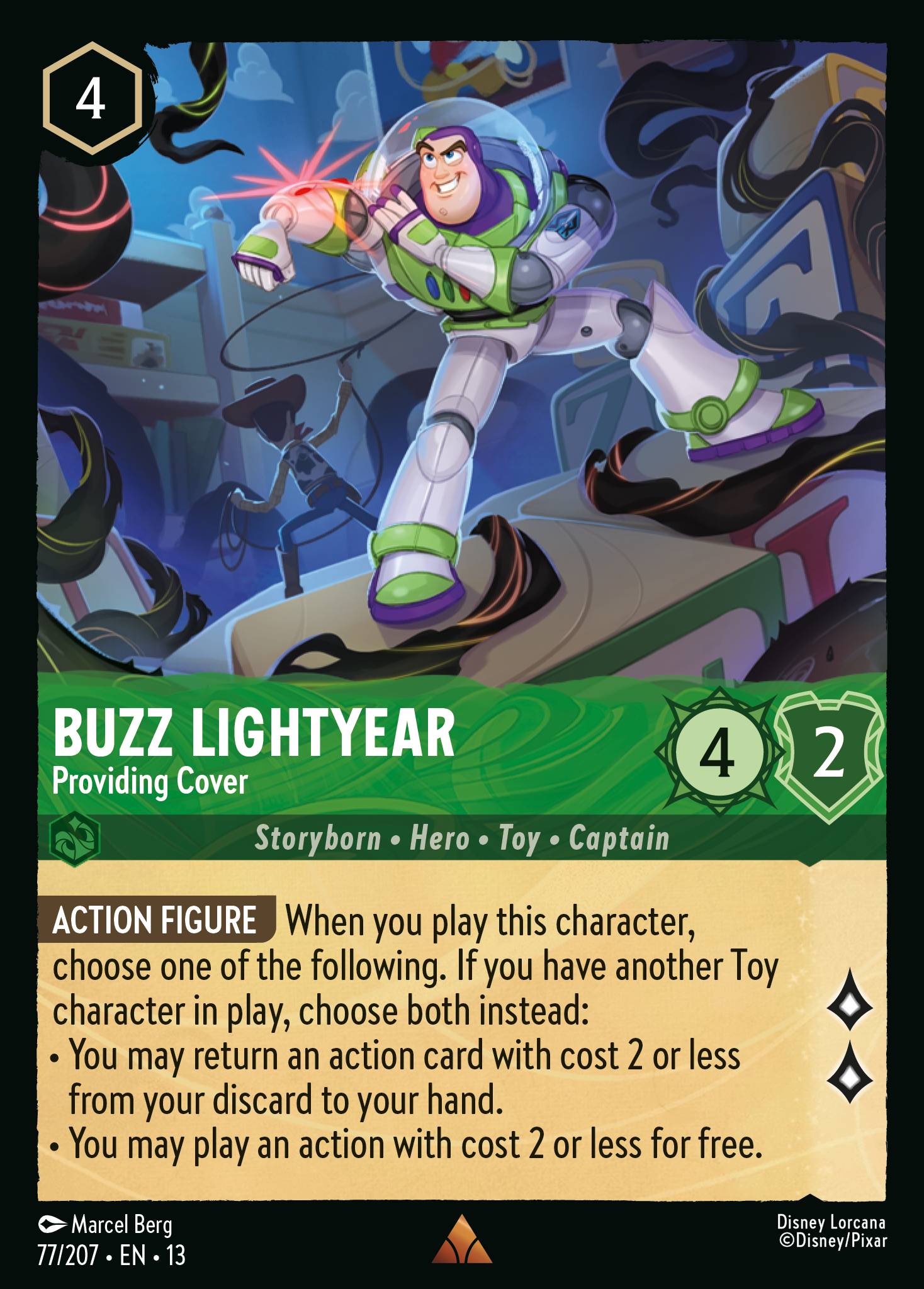 Buzz Lightyear - Providing Cover (English)