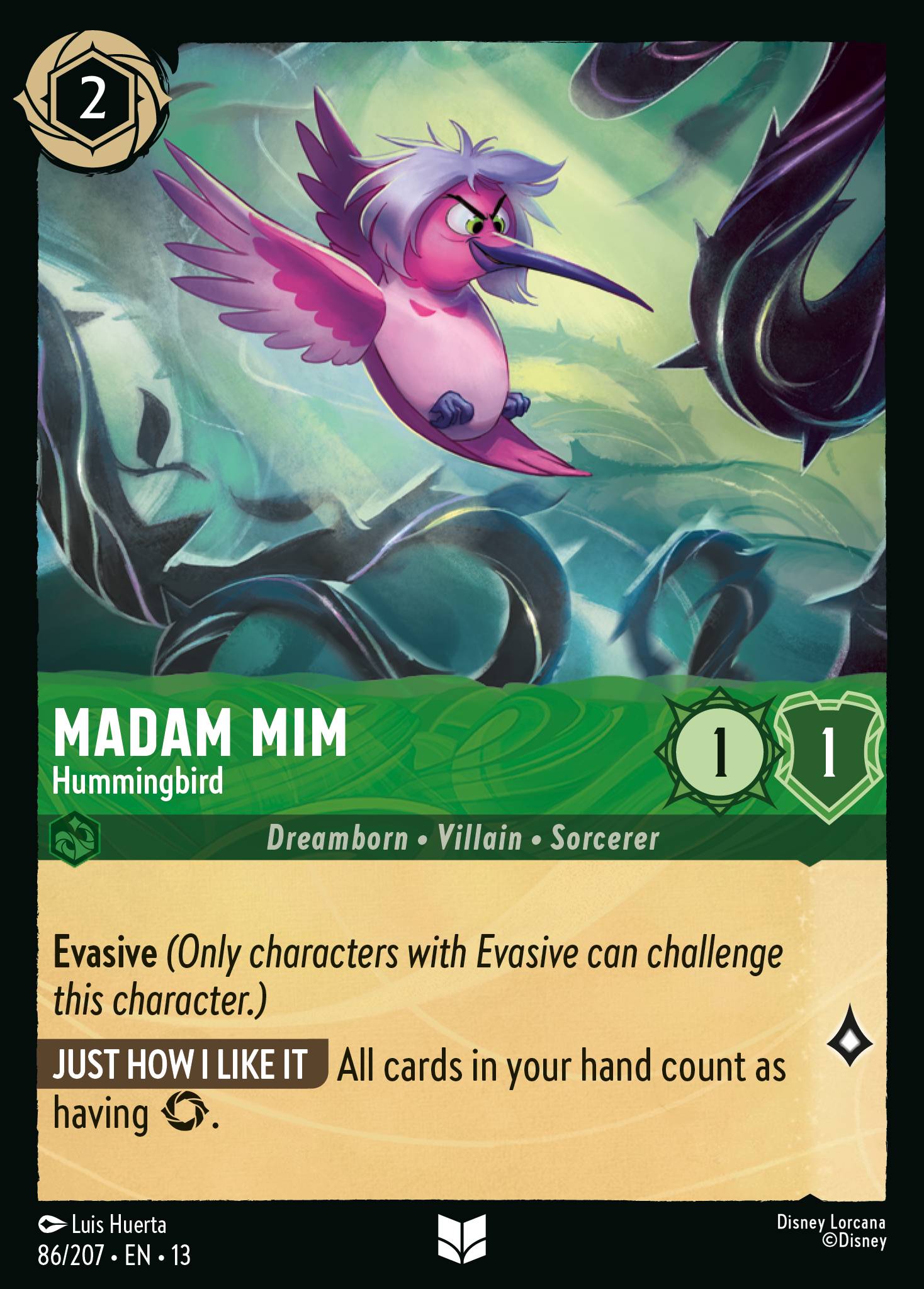 Madam Mim - Hummingbird (English)