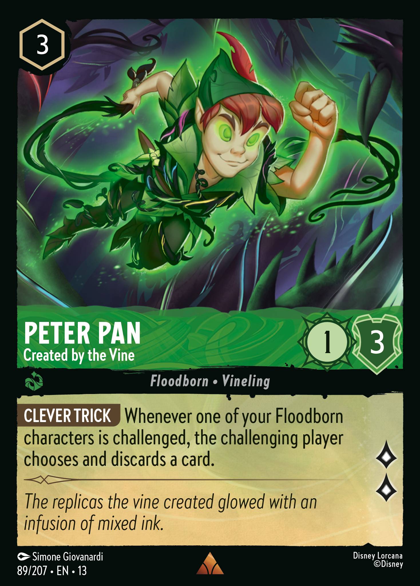 Peter Pan - Created by the Vine (English)