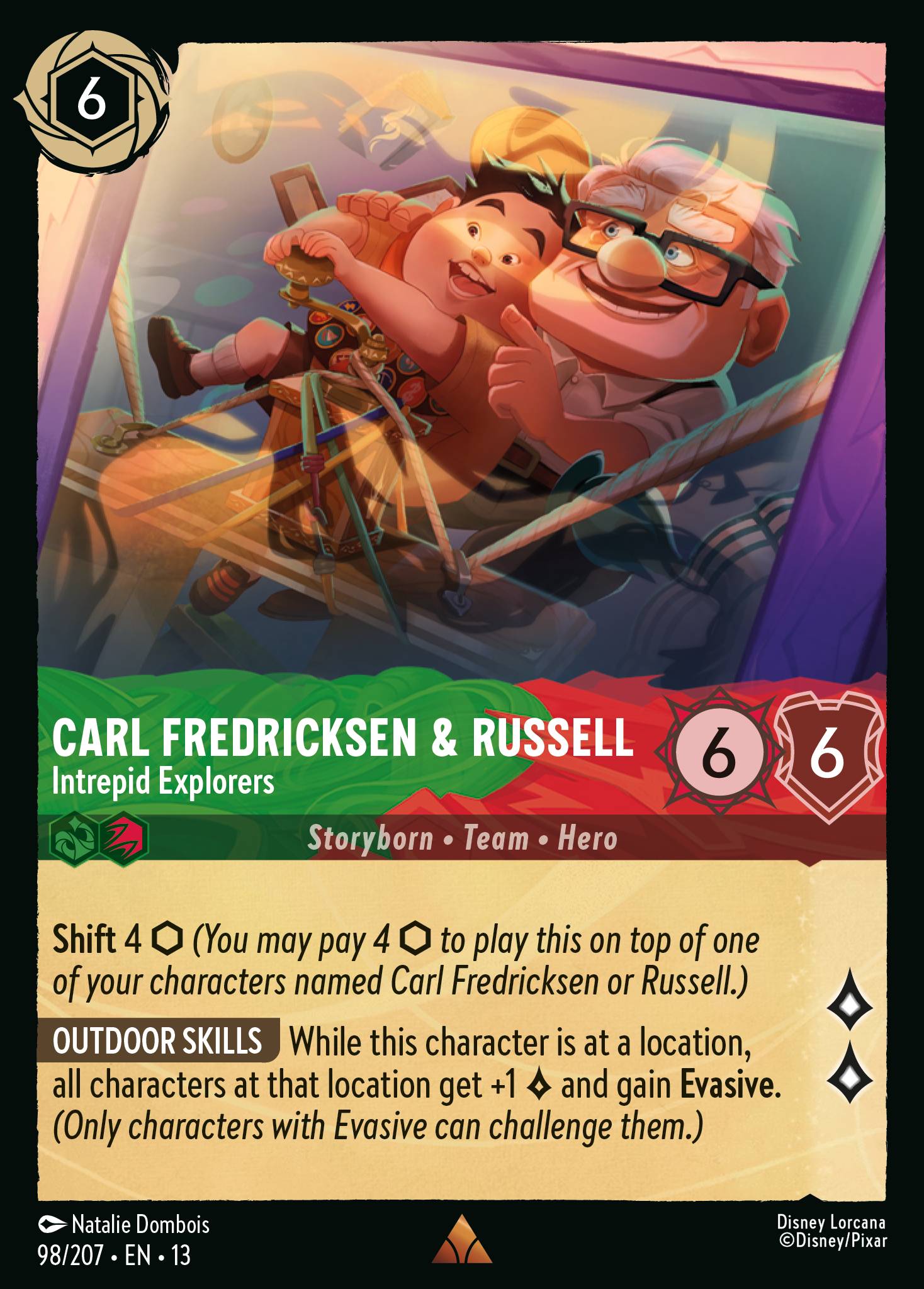 Carl Fredricksen & Russell - Intrepid Explorers (English)