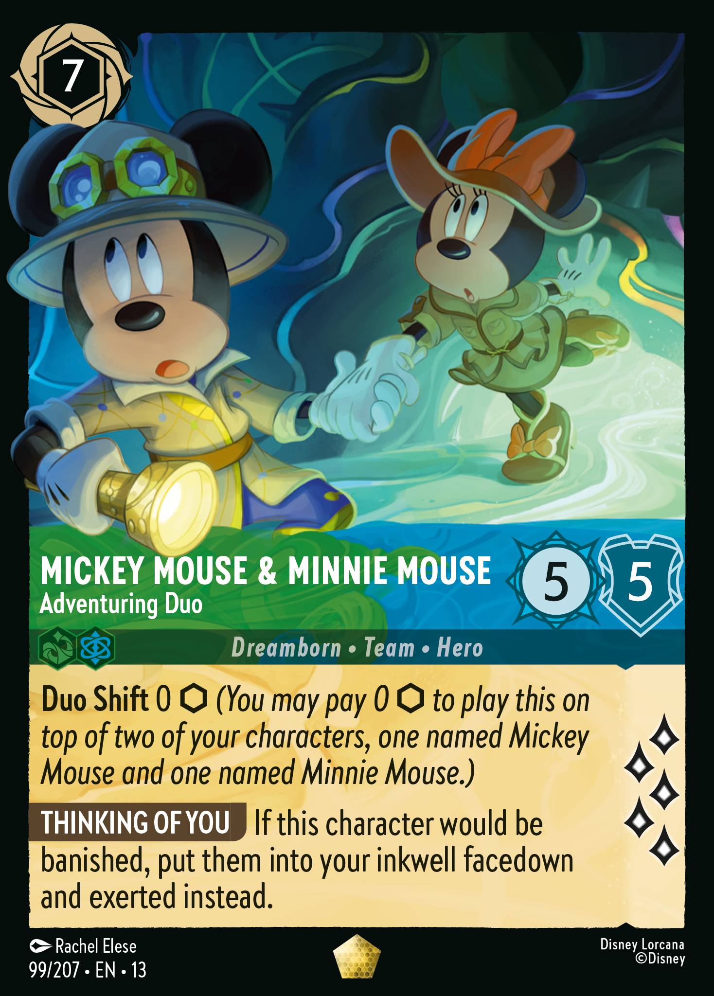 Mickey Mouse & Minnie Mouse - Adventuring Duo (Legendary) (English)