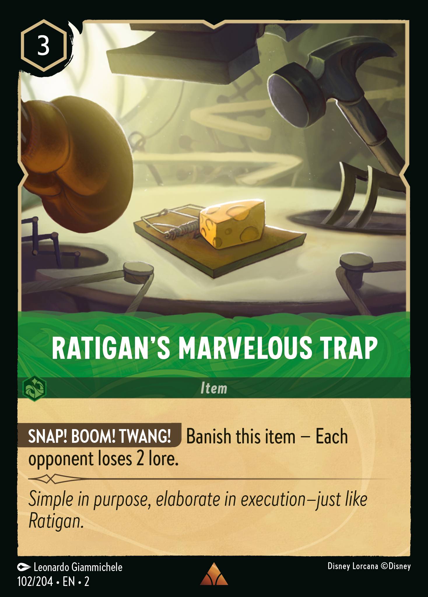 Ratigan's Marvelous Trap (English)