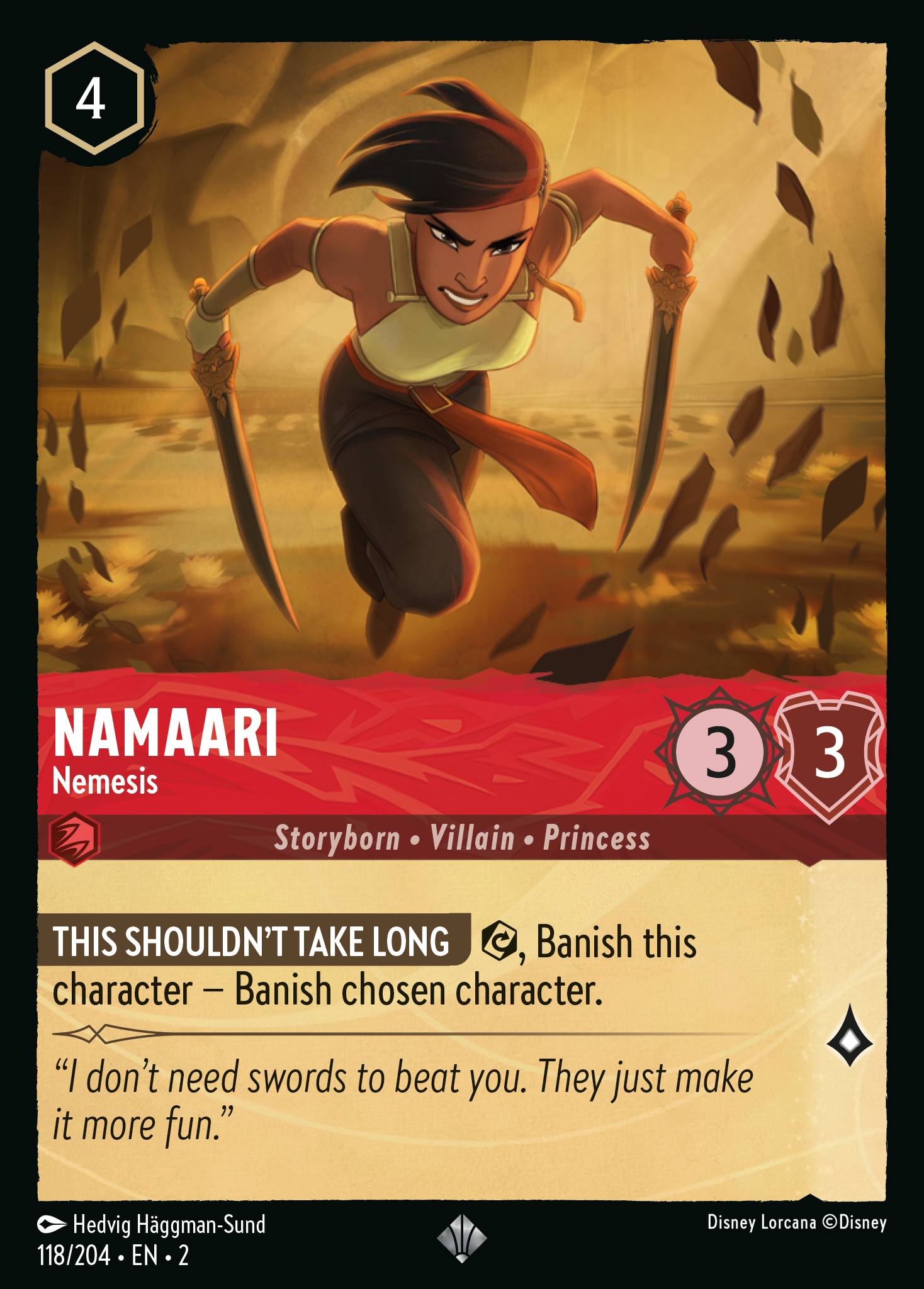 Namaari - Nemesis (English)