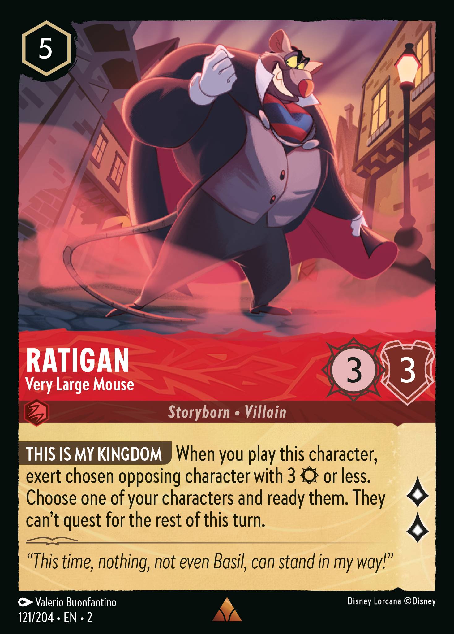 Ratigan - Very Large Mouse (English)