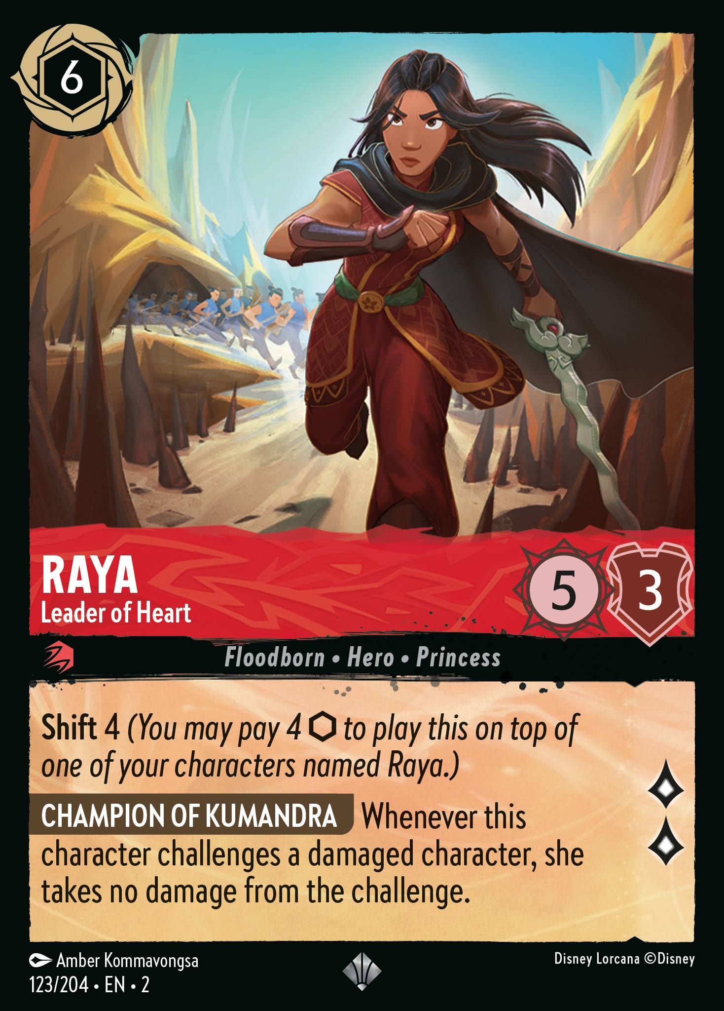 Raya - Leader of Heart (English)