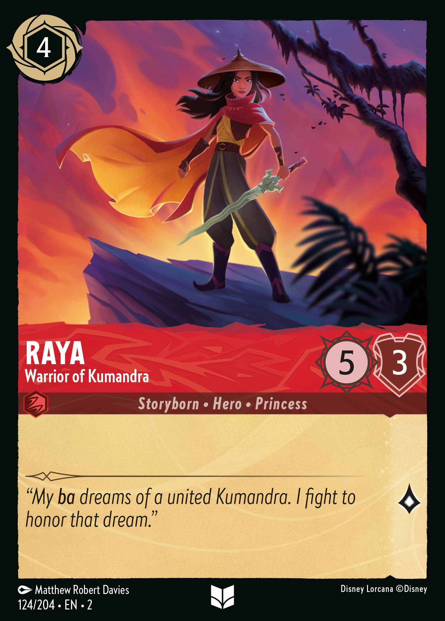 Raya - Warrior of Kumandra (English)