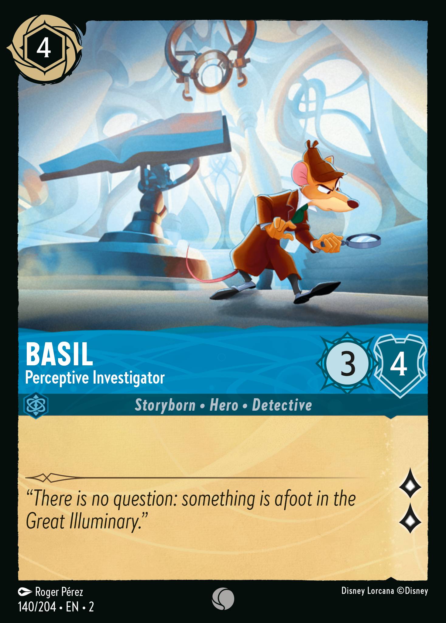 Basil - Perceptive Investigator (English)