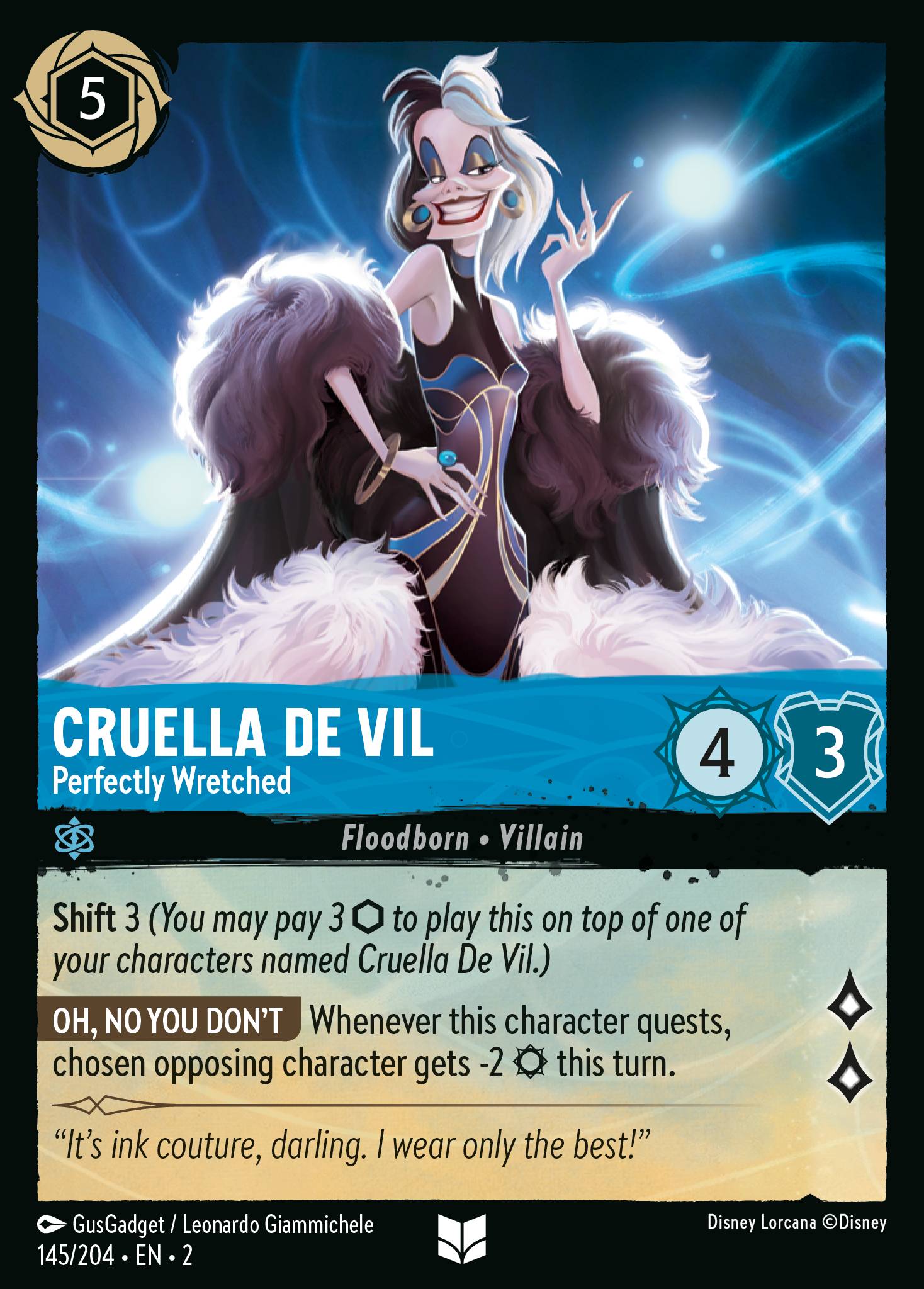 Cruella De Vil - Perfectly Wretched (English)