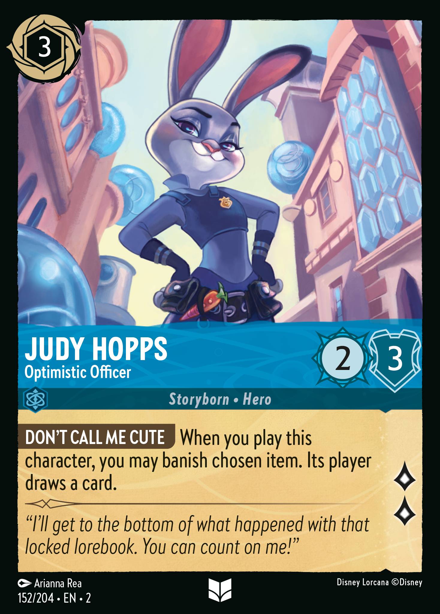 Judy Hopps - Optimistic Officer (English)