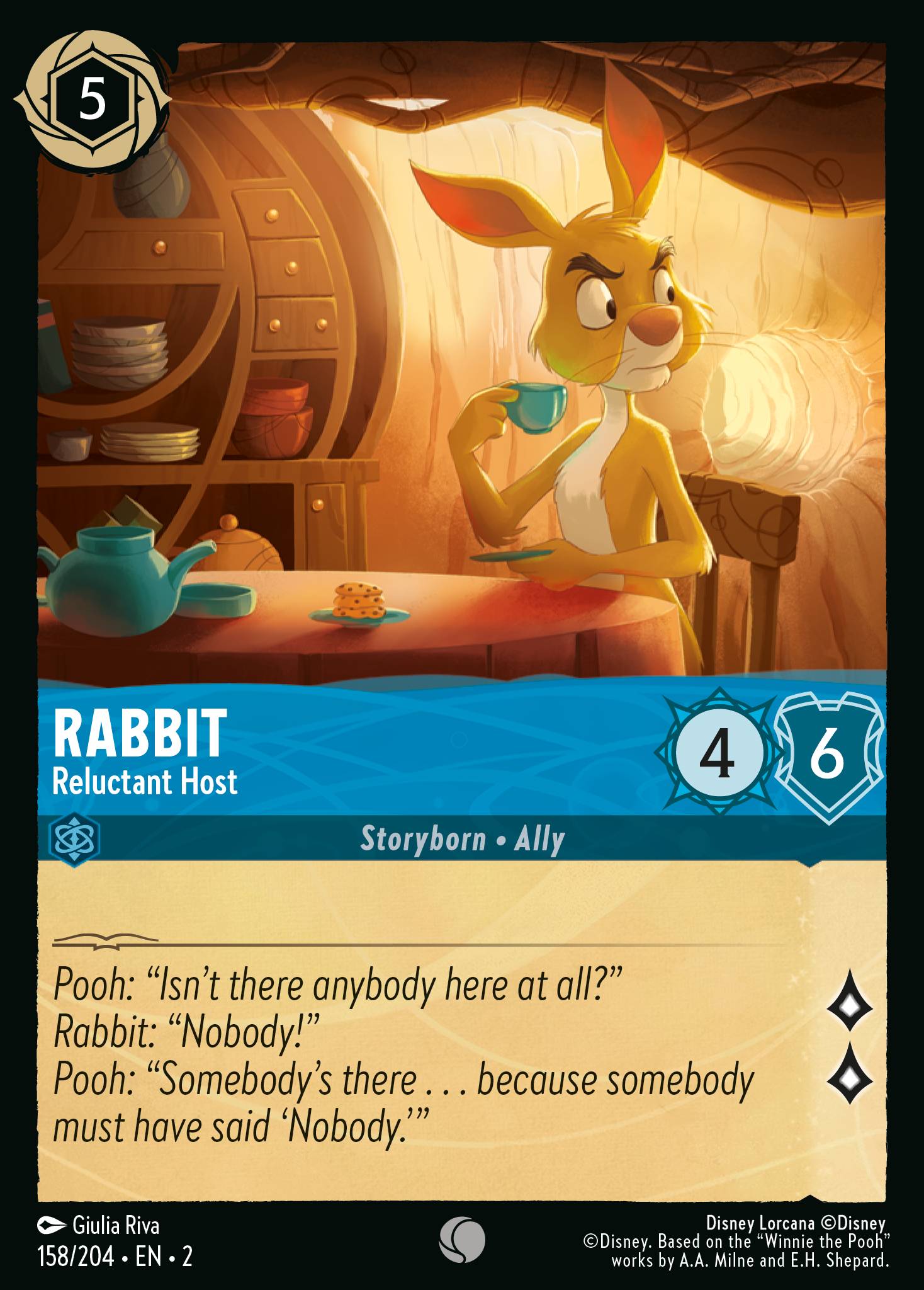 Rabbit - Reluctant Host (English)