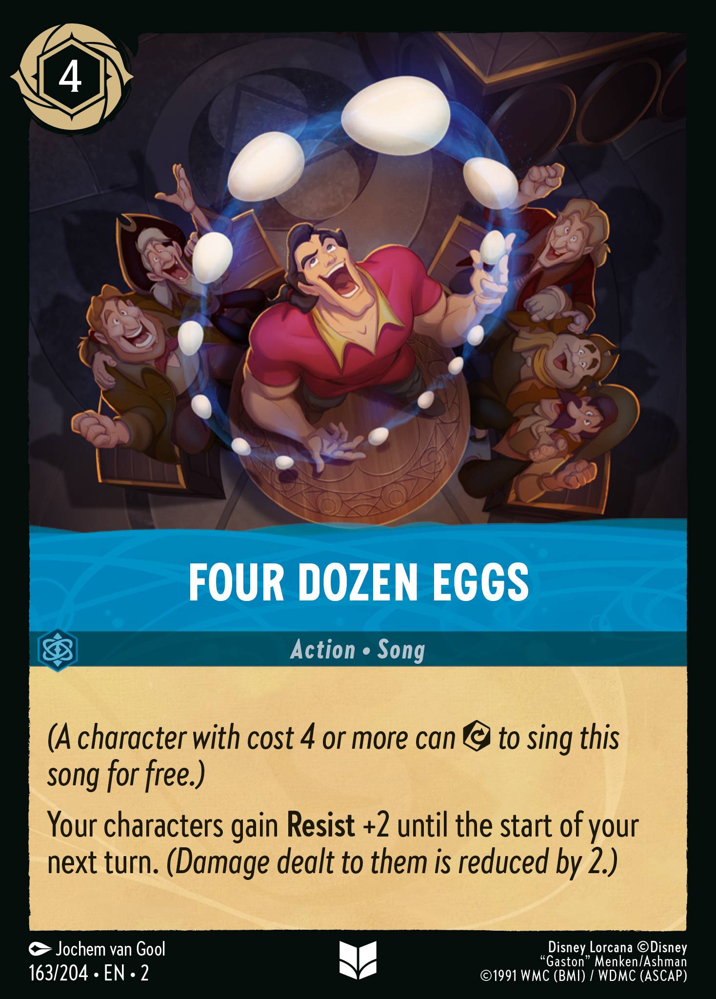 Four Dozen Eggs (English)