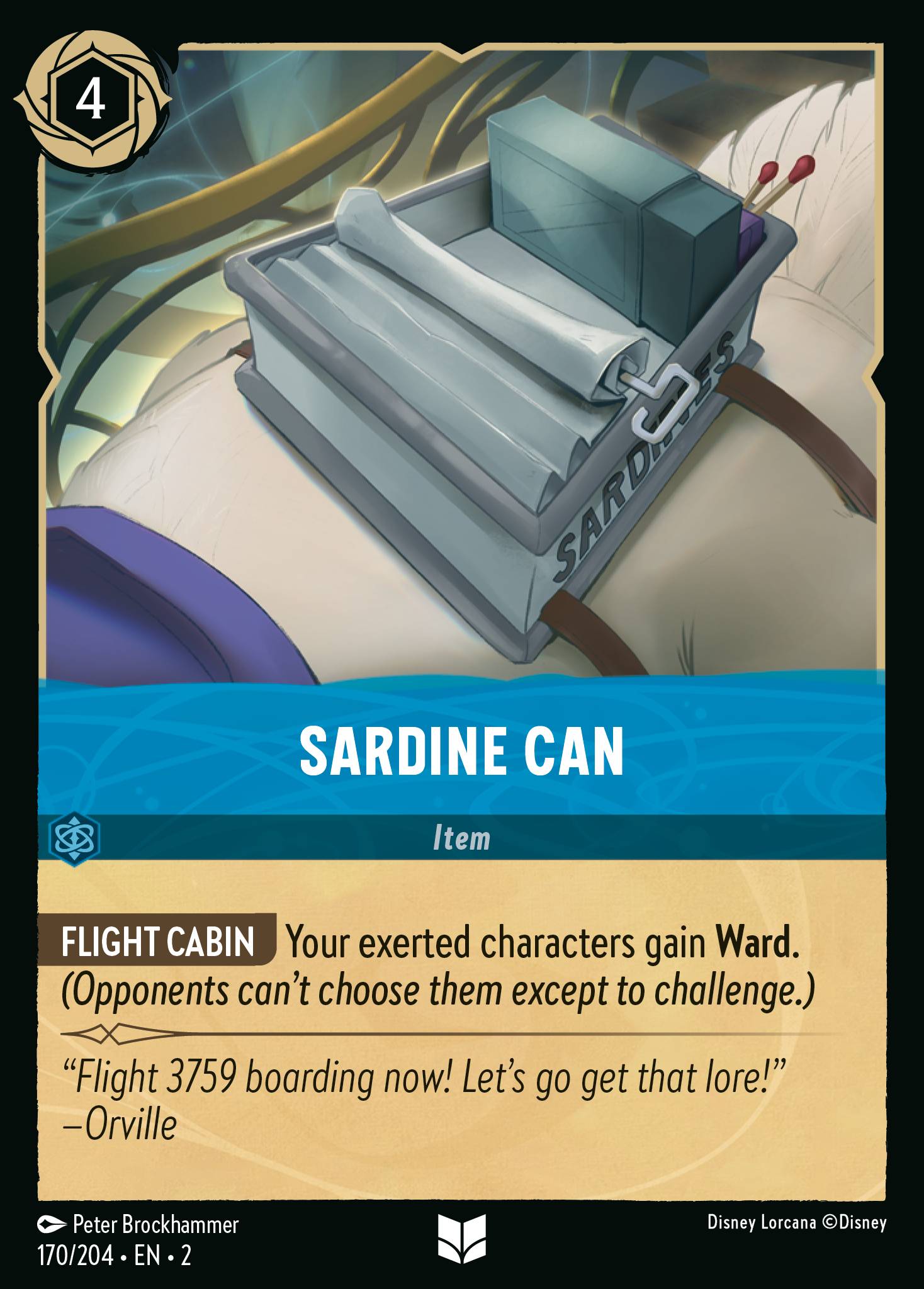 Sardine Can (English)