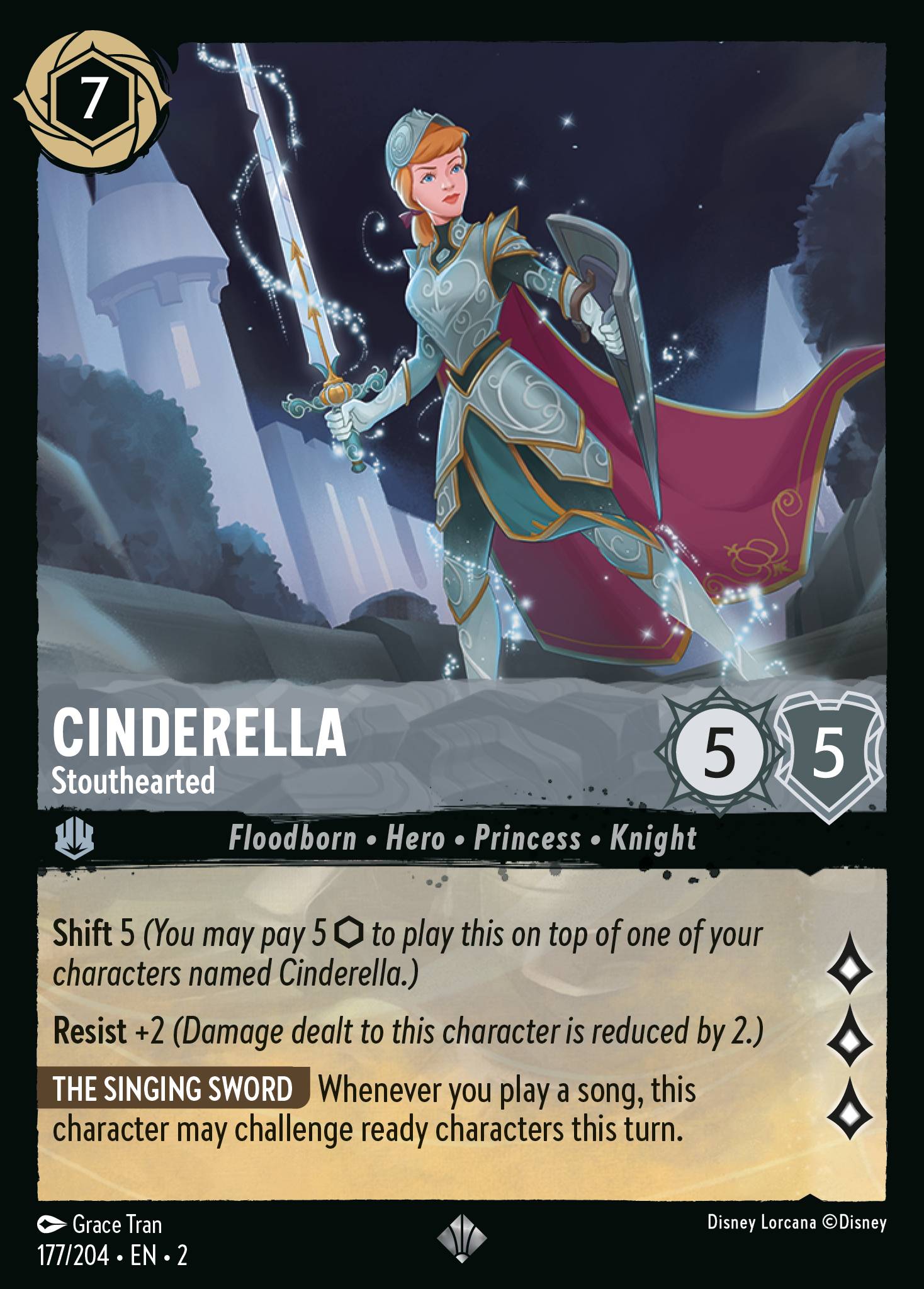Cinderella - Stouthearted (English)