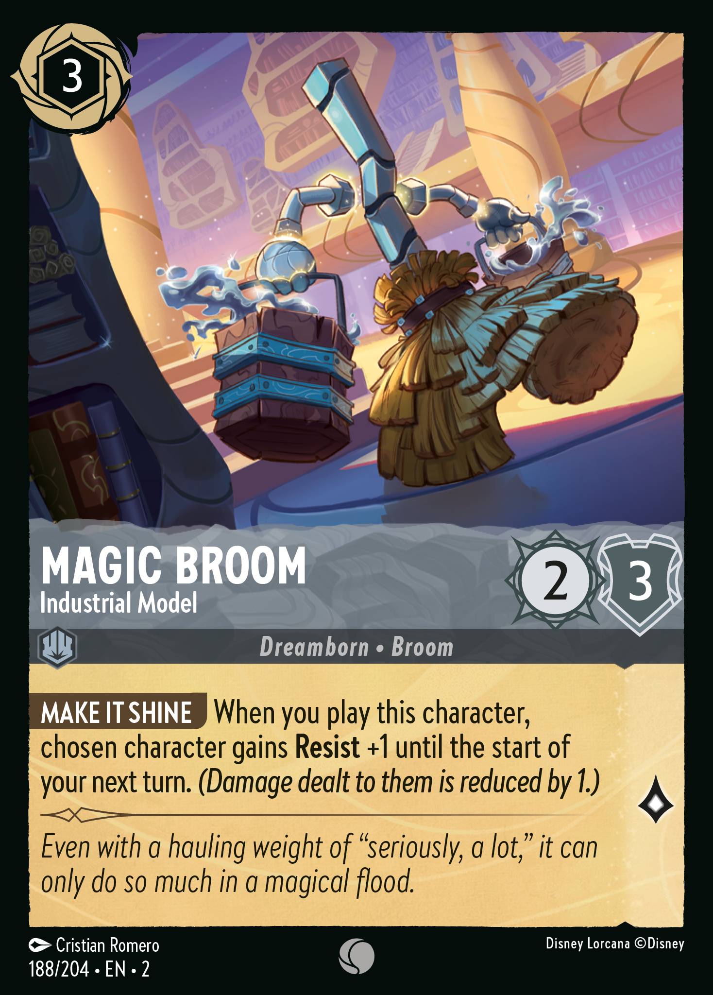 Magic Broom - Industrial Model (English)