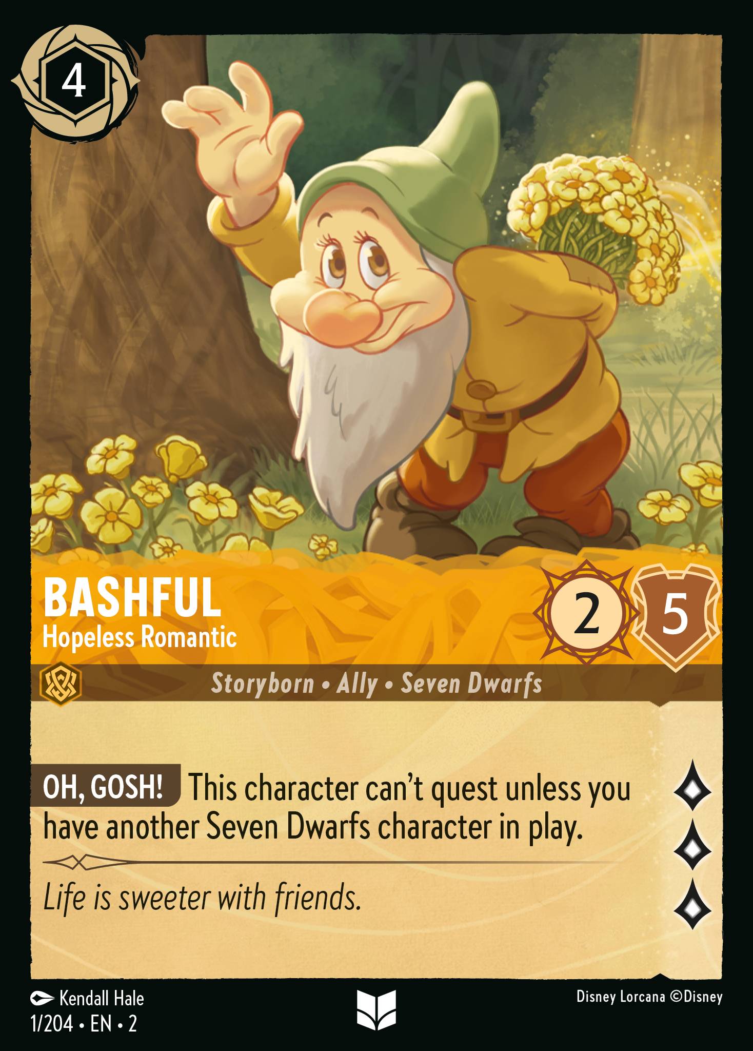 Bashful - Hopeless Romantic (English)