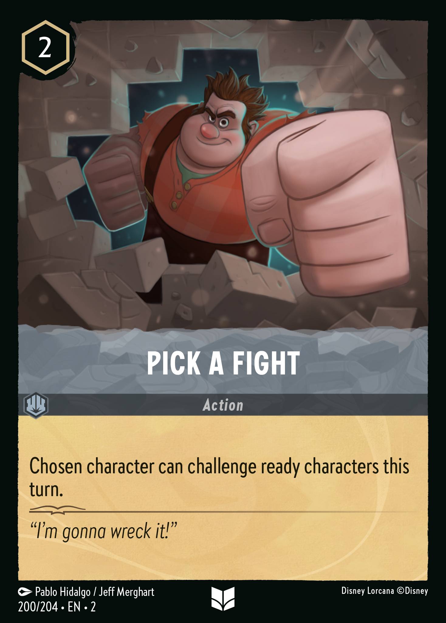 Pick a Fight (English)