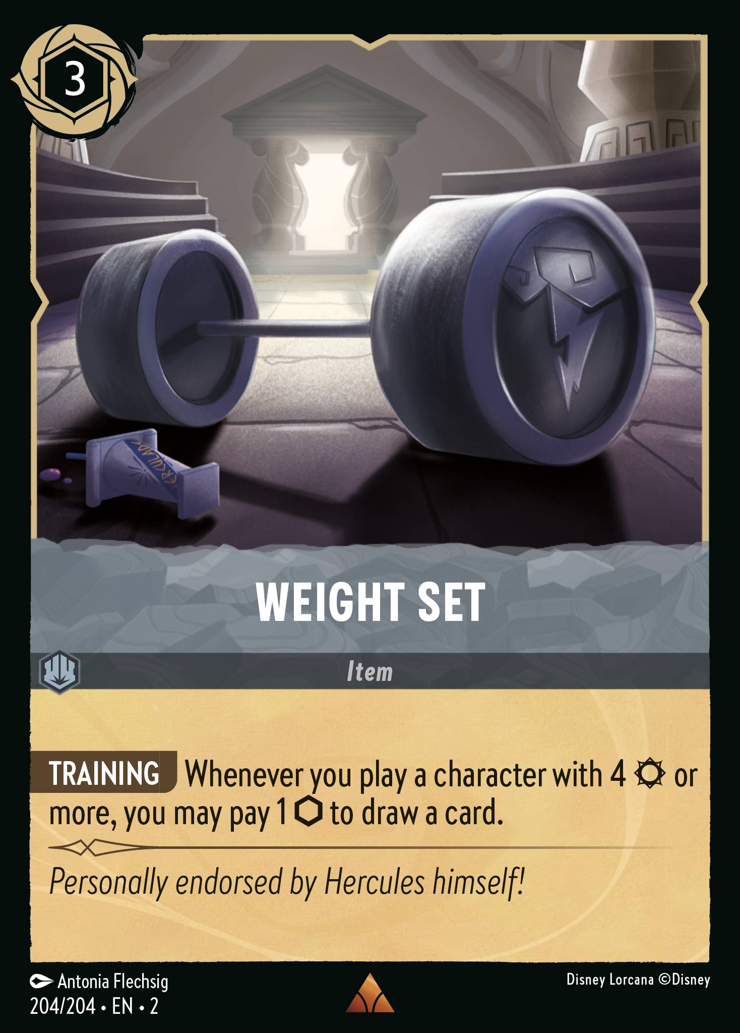 Weight Set (English)