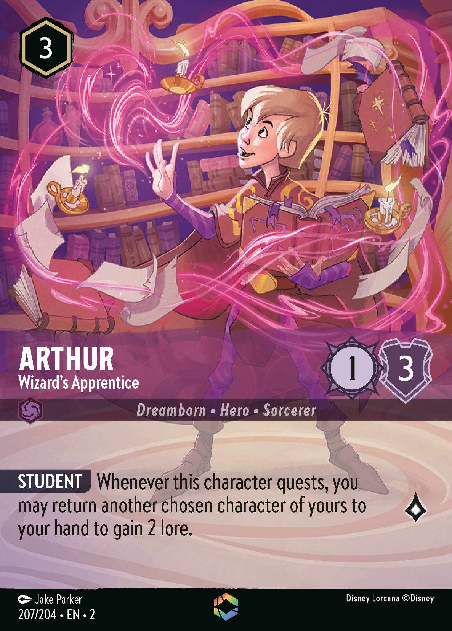 Arthur - Wizard's Apprentice (Enchanted) (English)