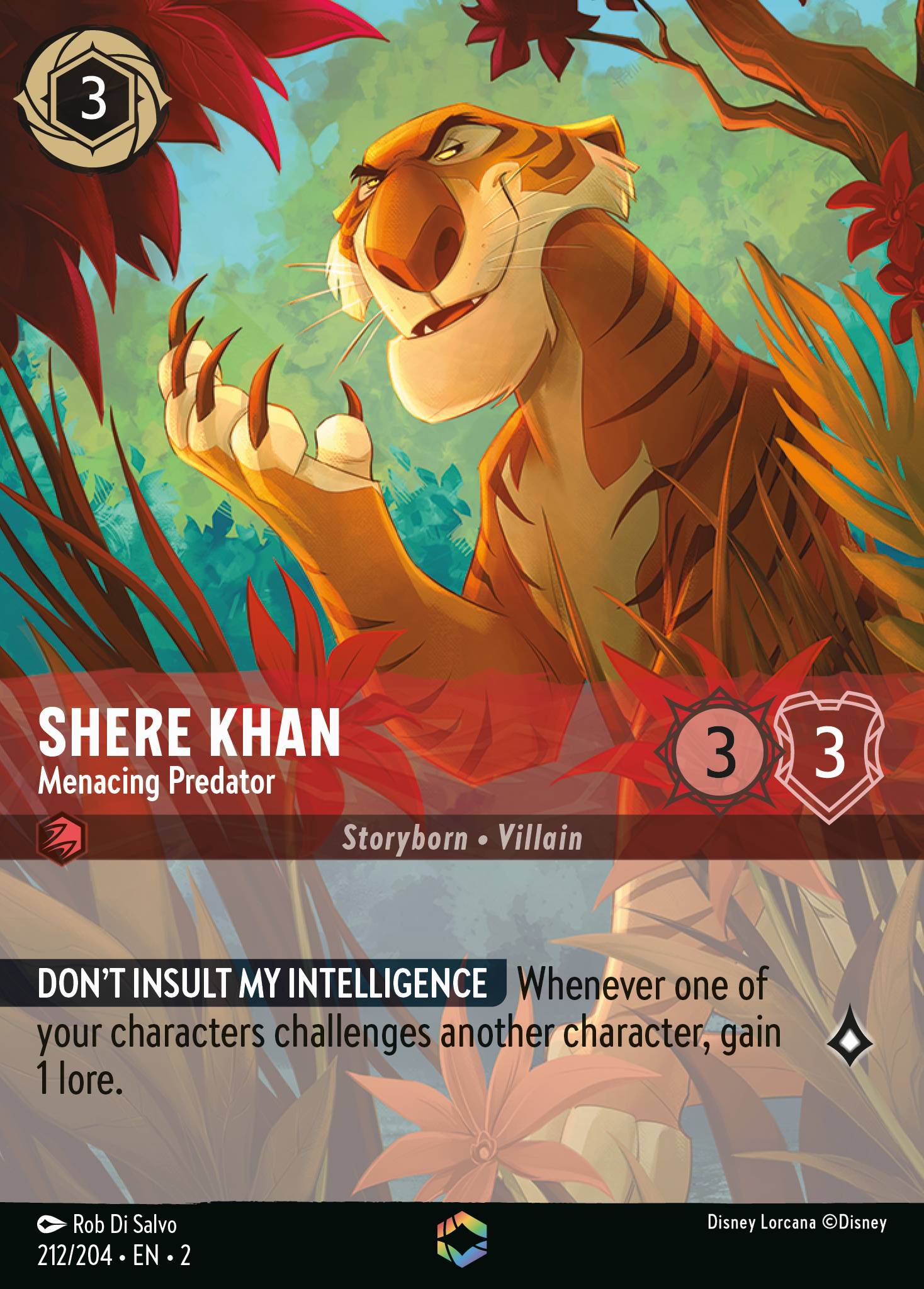 Shere Khan - Menacing Predator (Enchanted) (English)