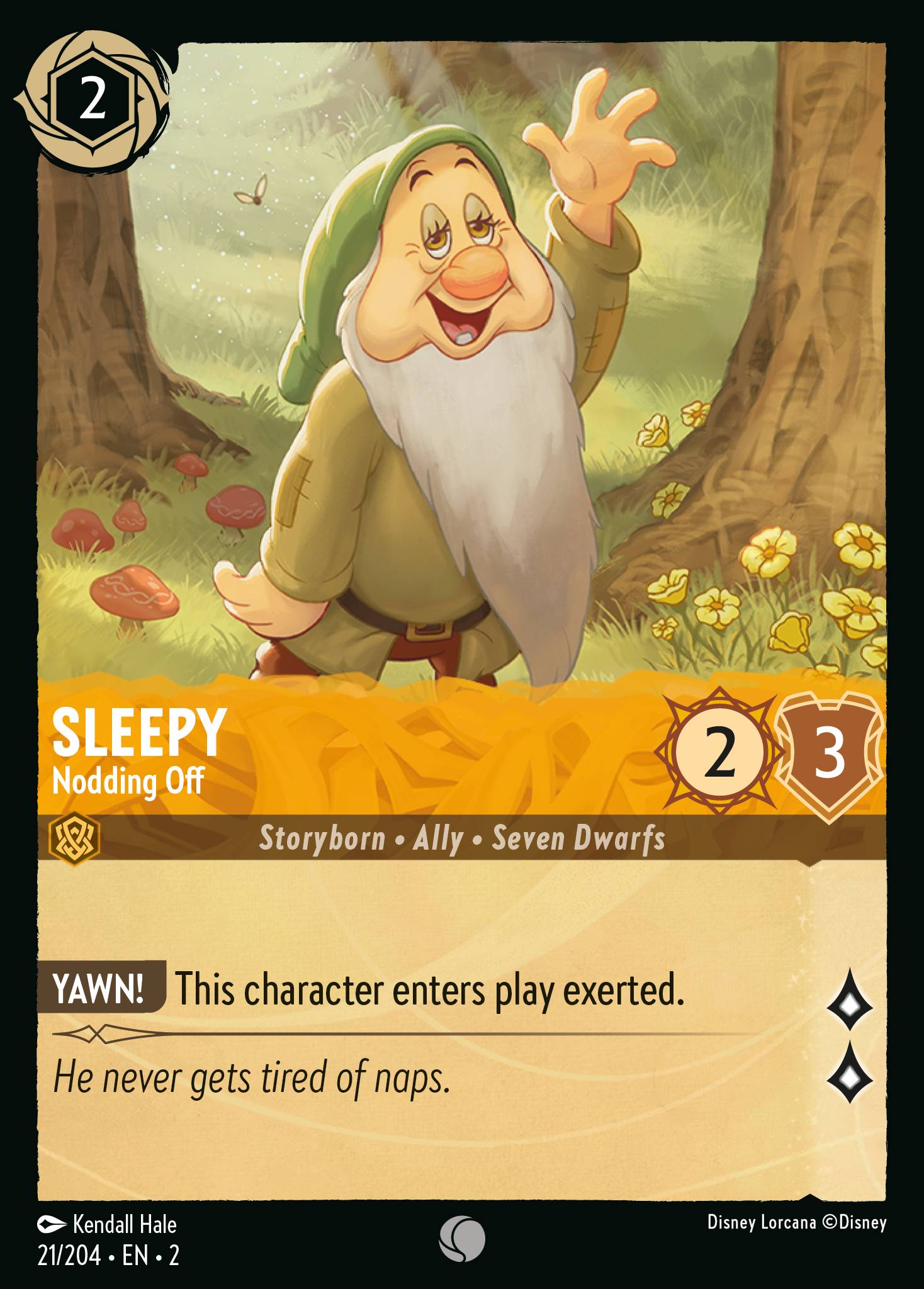 Sleepy - Nodding Off (English)