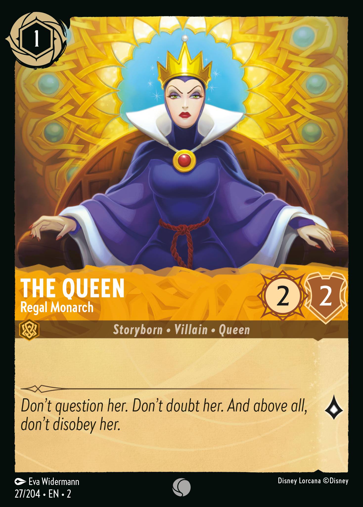 The Queen - Regal Monarch (English)
