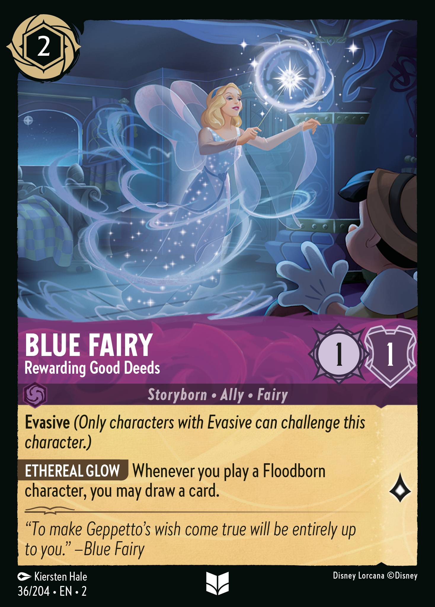 Blue Fairy - Rewarding Good Deeds (English)
