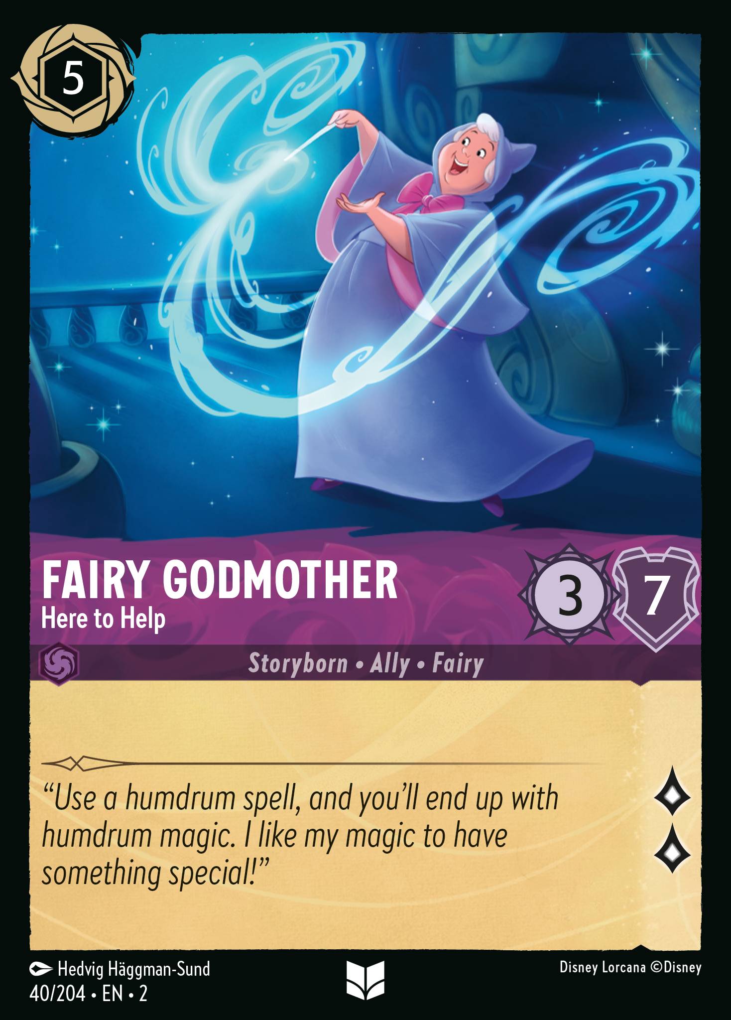 Fairy Godmother - Here to Help (English)