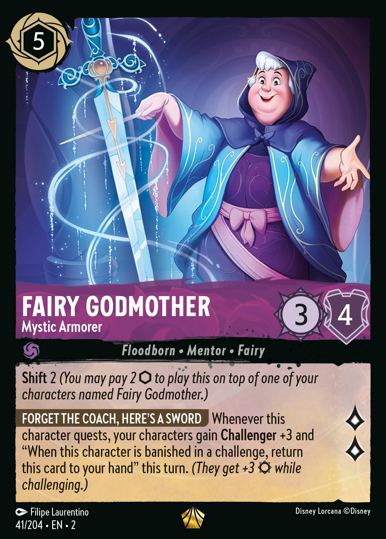 Fairy Godmother - Mystic Armorer (Legendary) (English)