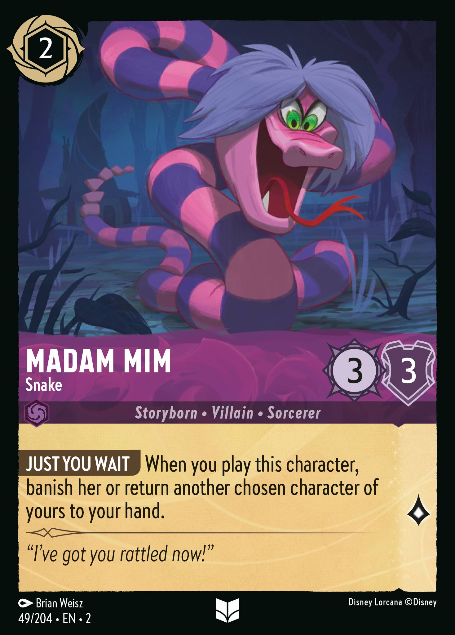 Madam Mim - Snake (English)