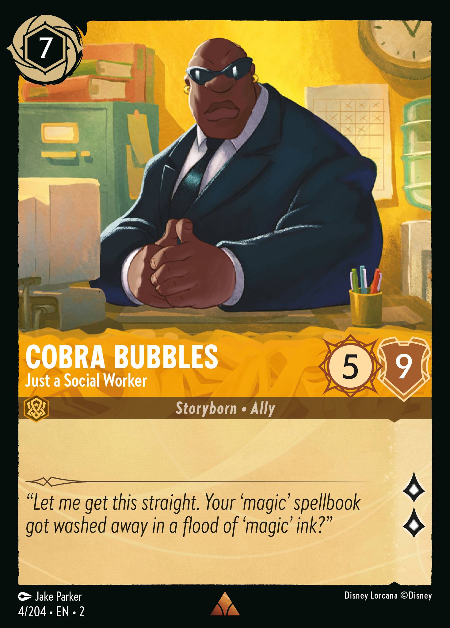 Cobra Bubbles - Just a Social Worker (English)
