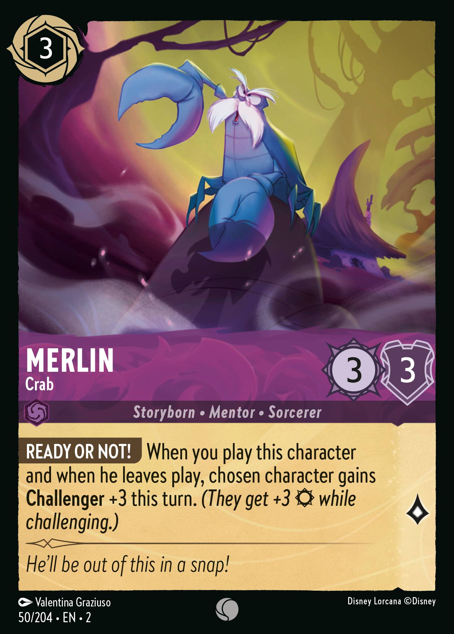 Merlin - Crab (English)