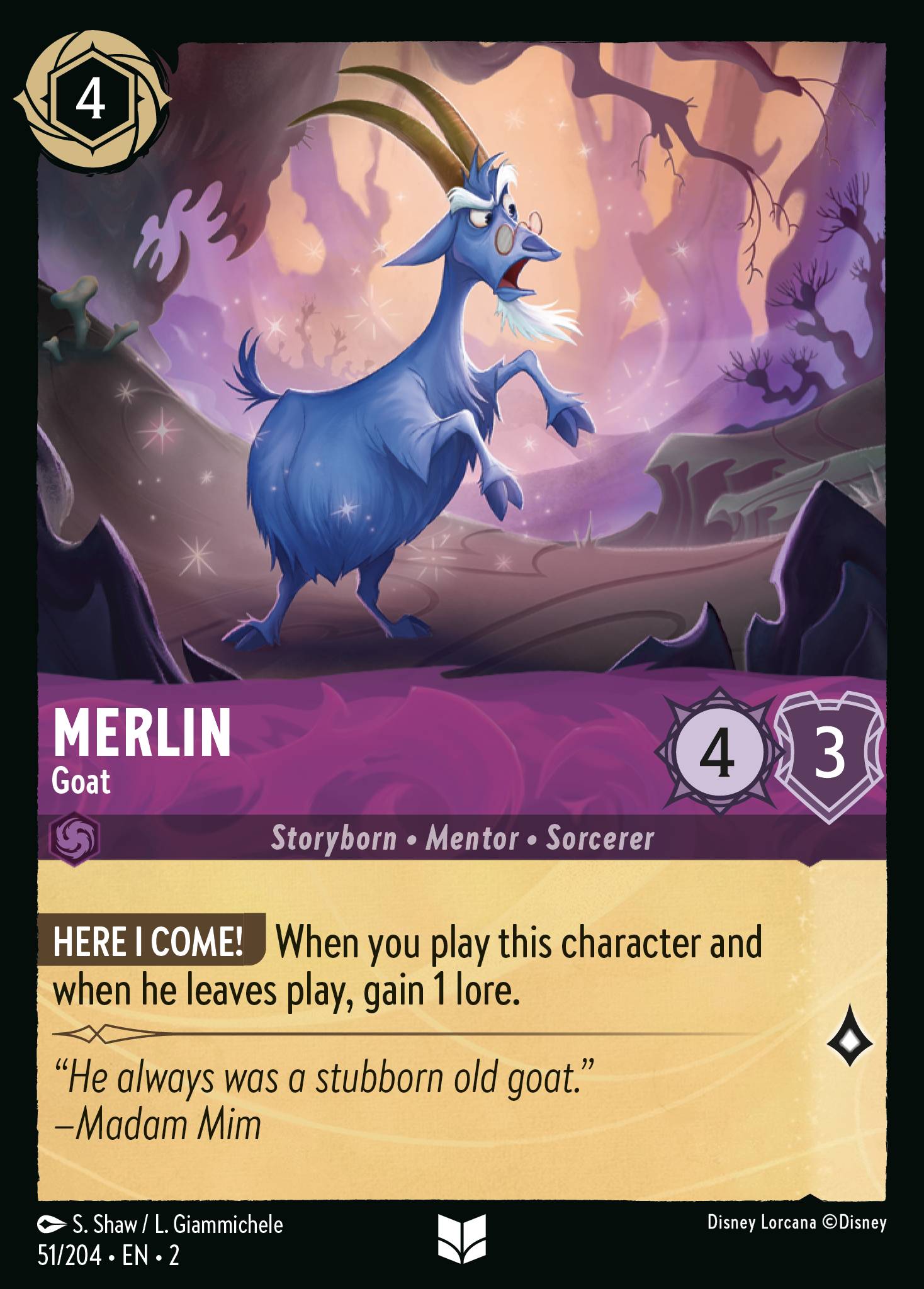Merlin - Goat (English)