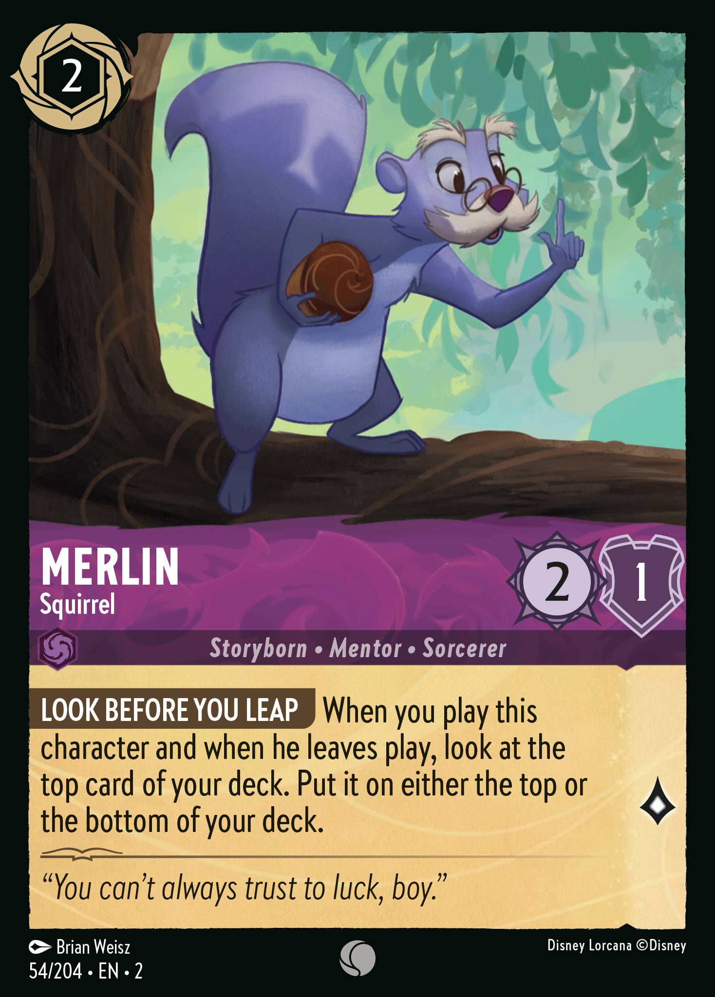 Merlin - Squirrel (English)