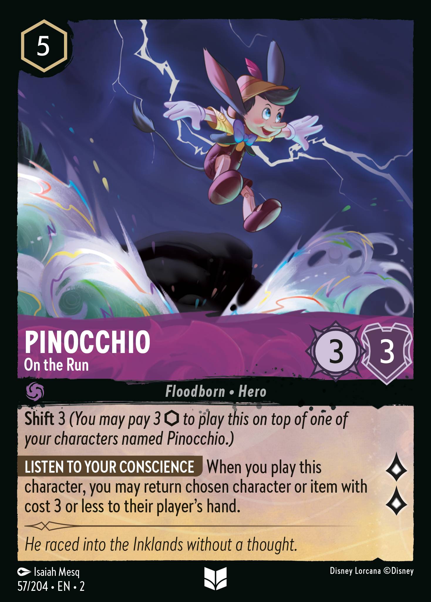Pinocchio - On the Run (English)
