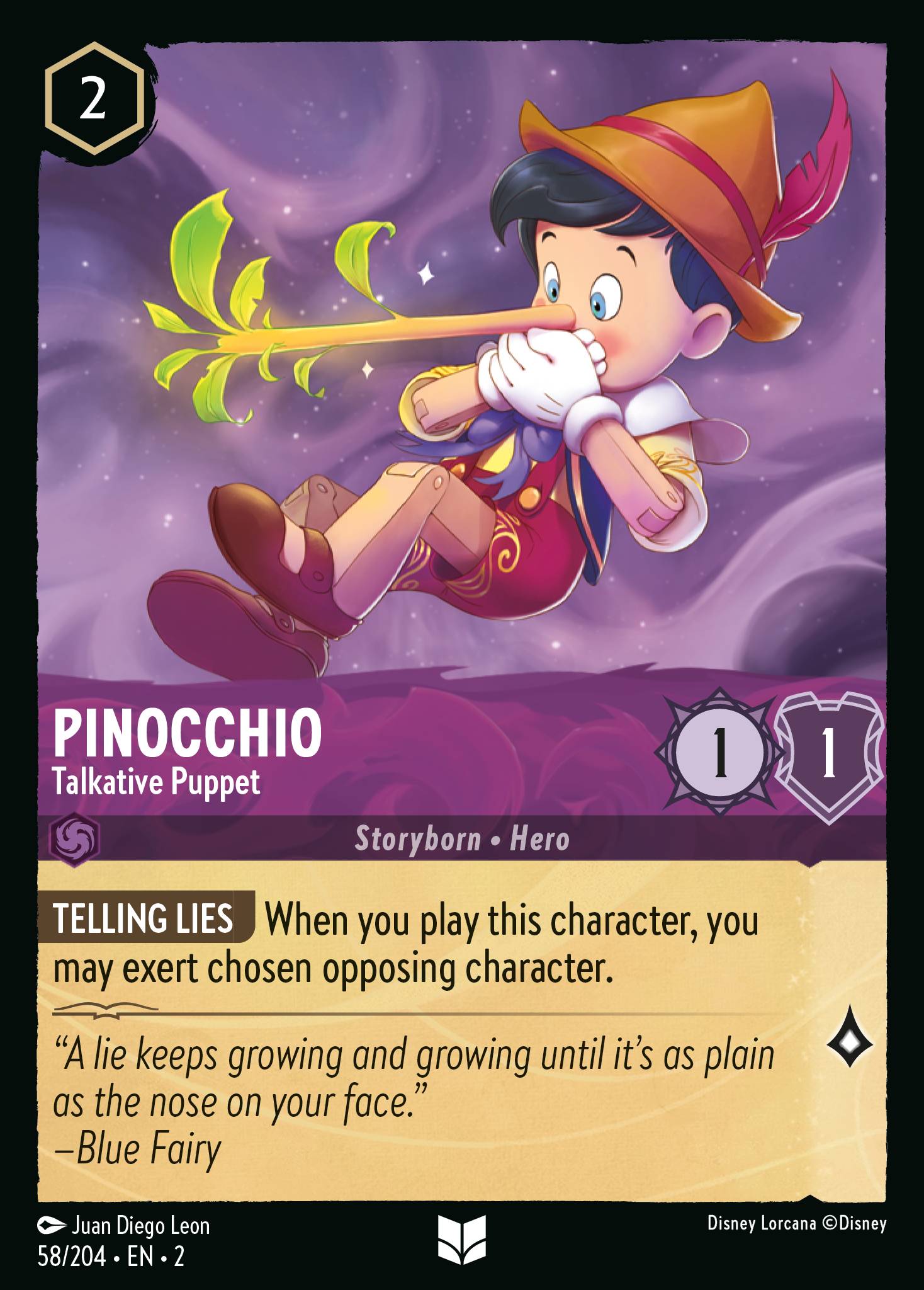 Pinocchio - Talkative Puppet (English)