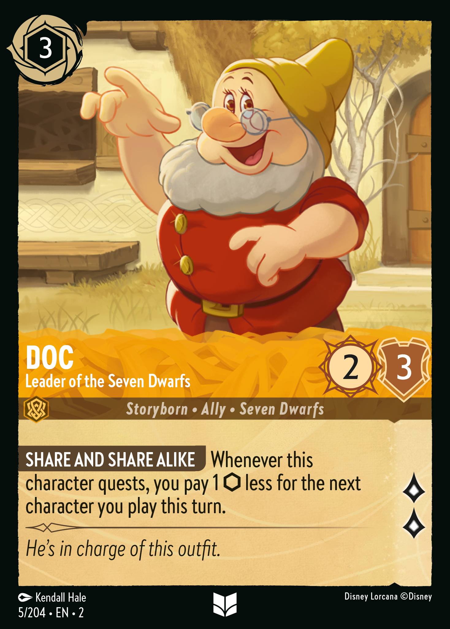Doc - Leader of the Seven Dwarfs (English)