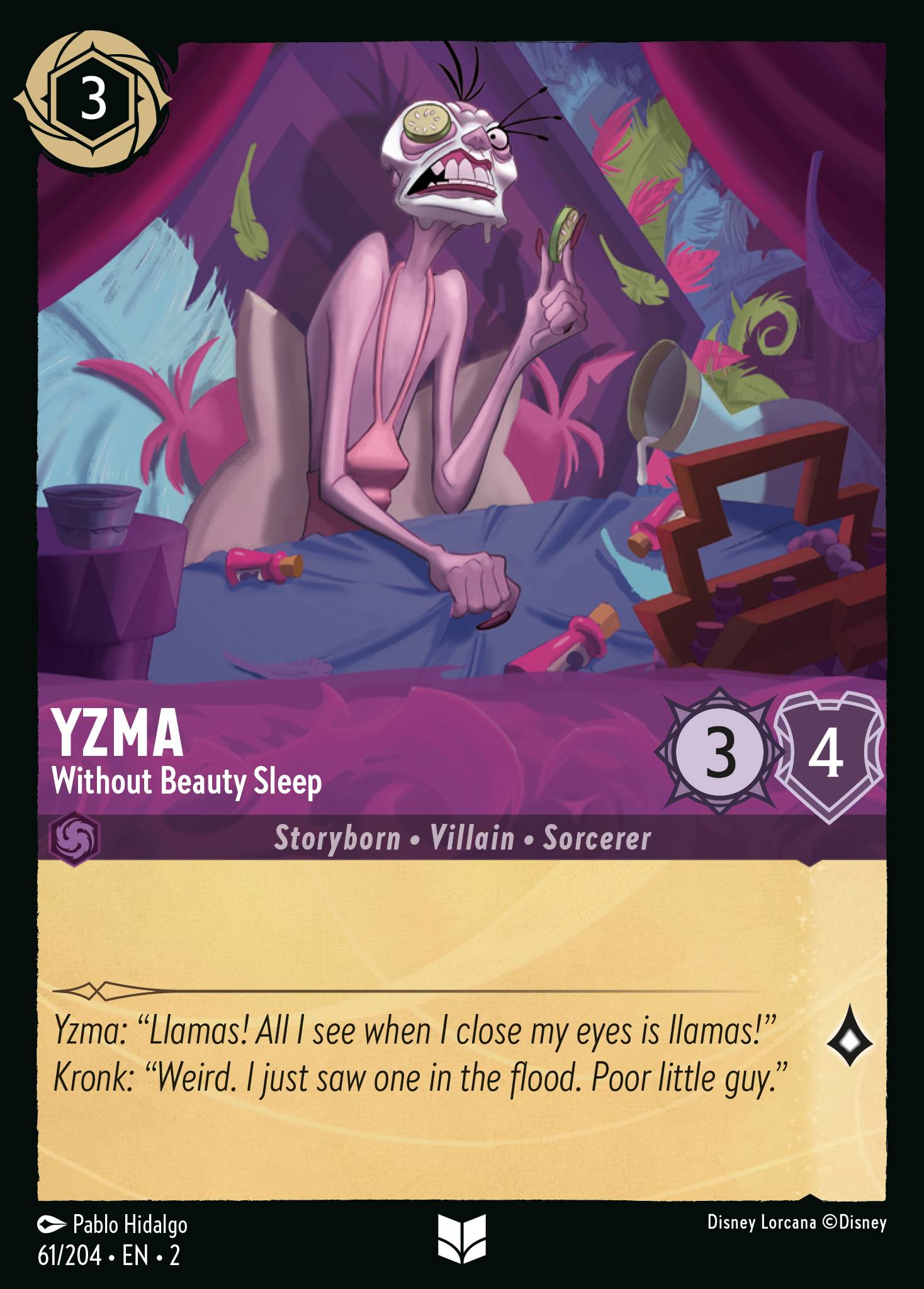 Yzma - Without Beauty Sleep (English)