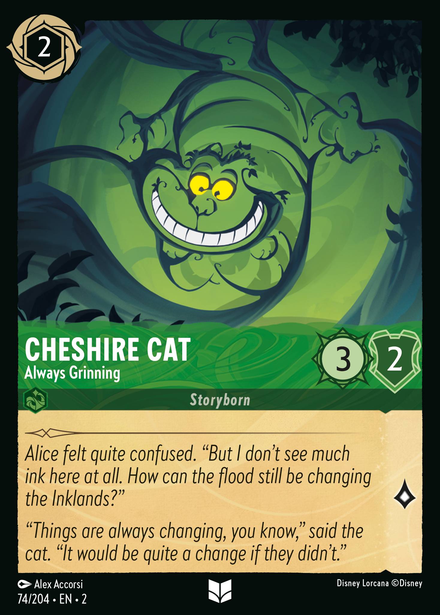 Cheshire Cat - Always Grinning (English)
