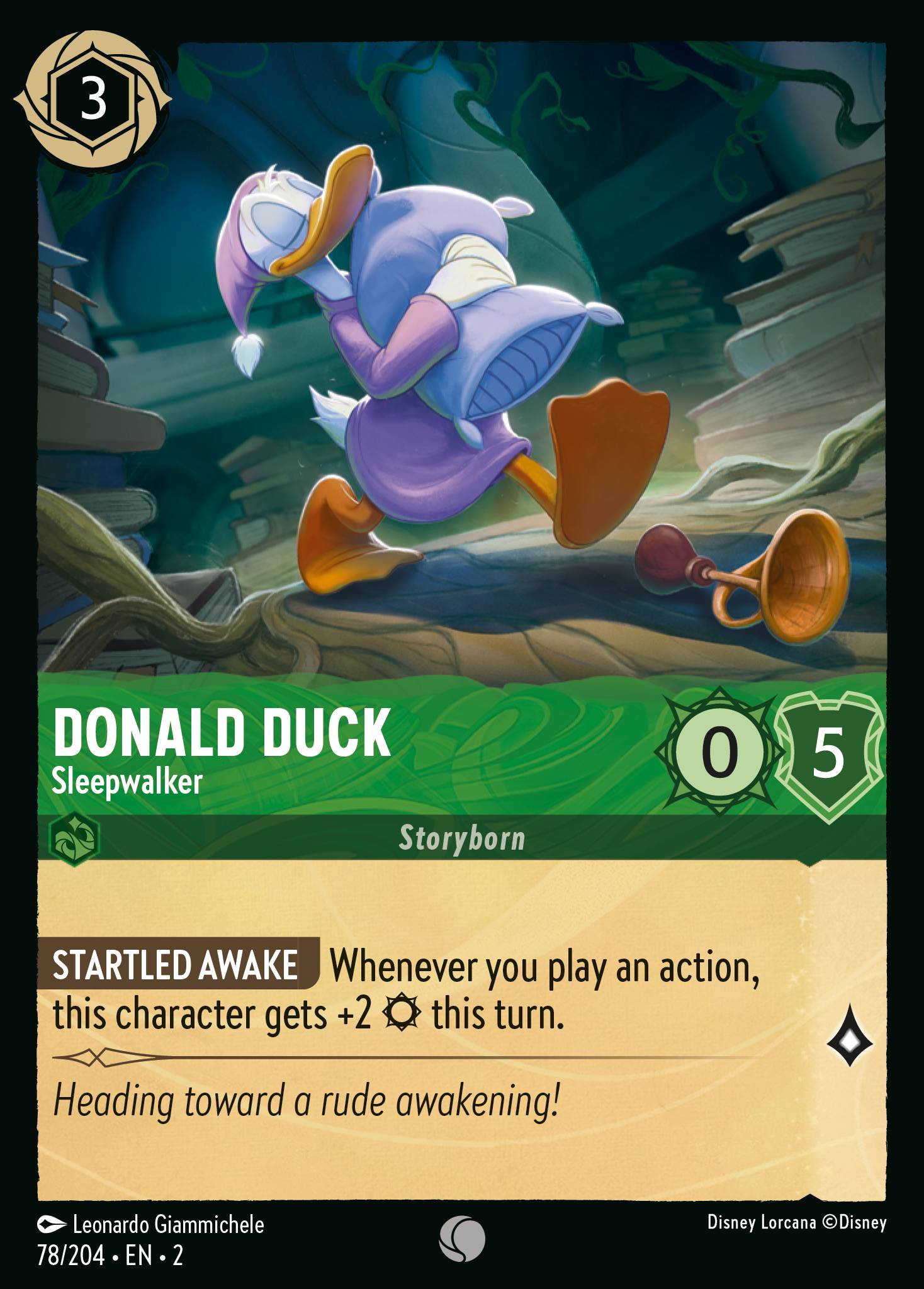 Donald Duck - Sleepwalker (English)
