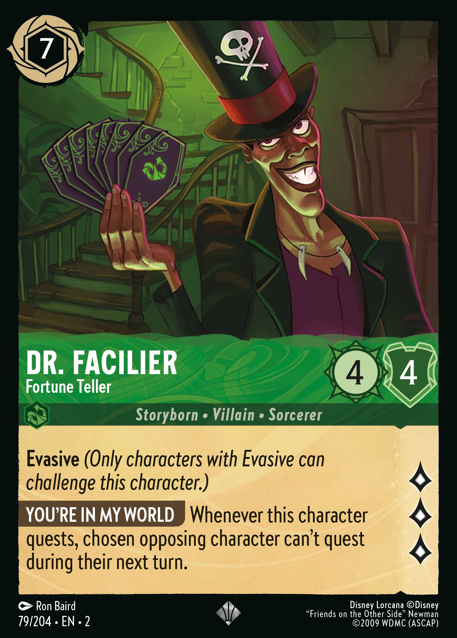 Dr. Facilier - Fortune Teller (English)