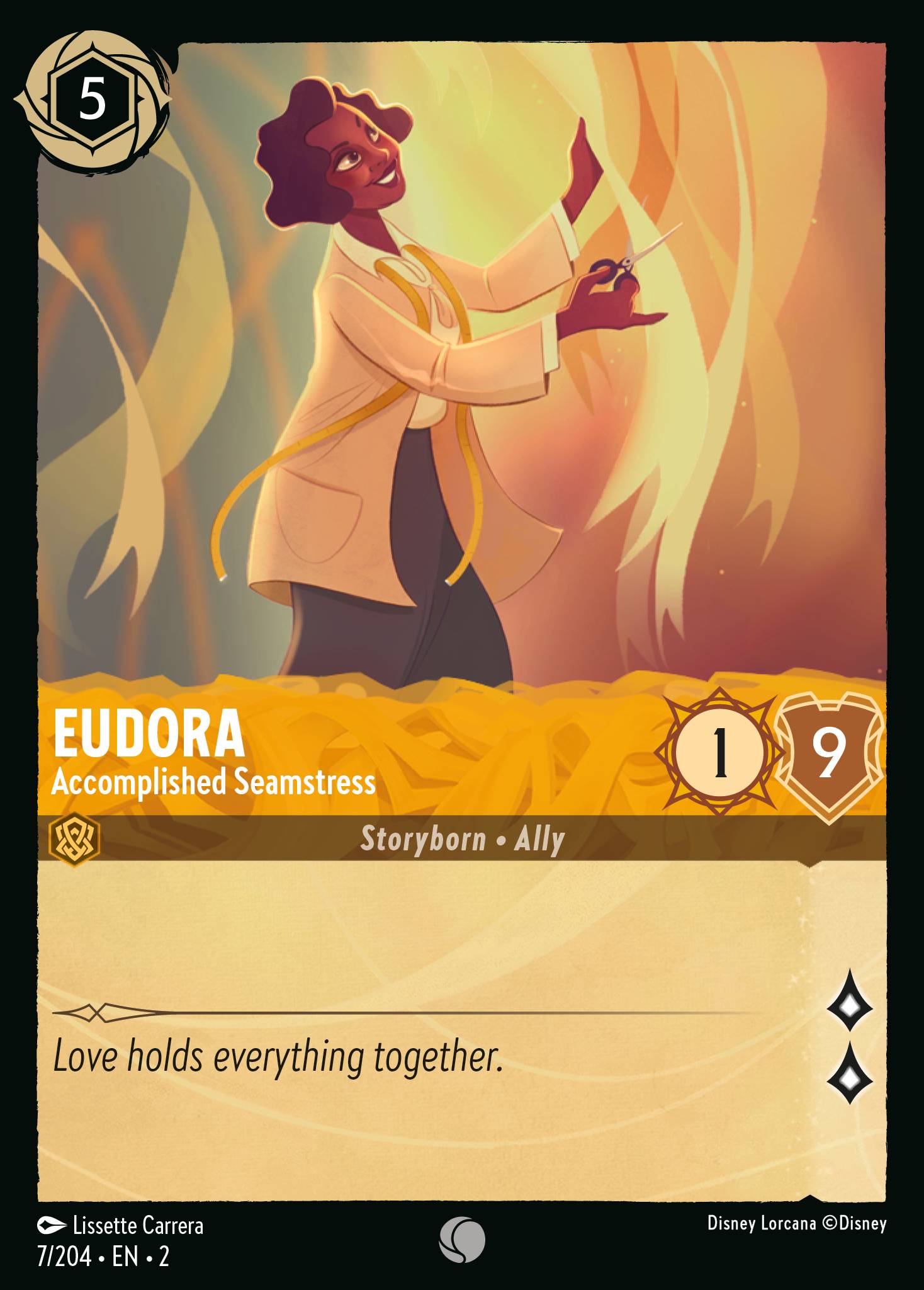 Eudora - Accomplished Seamstress (English)