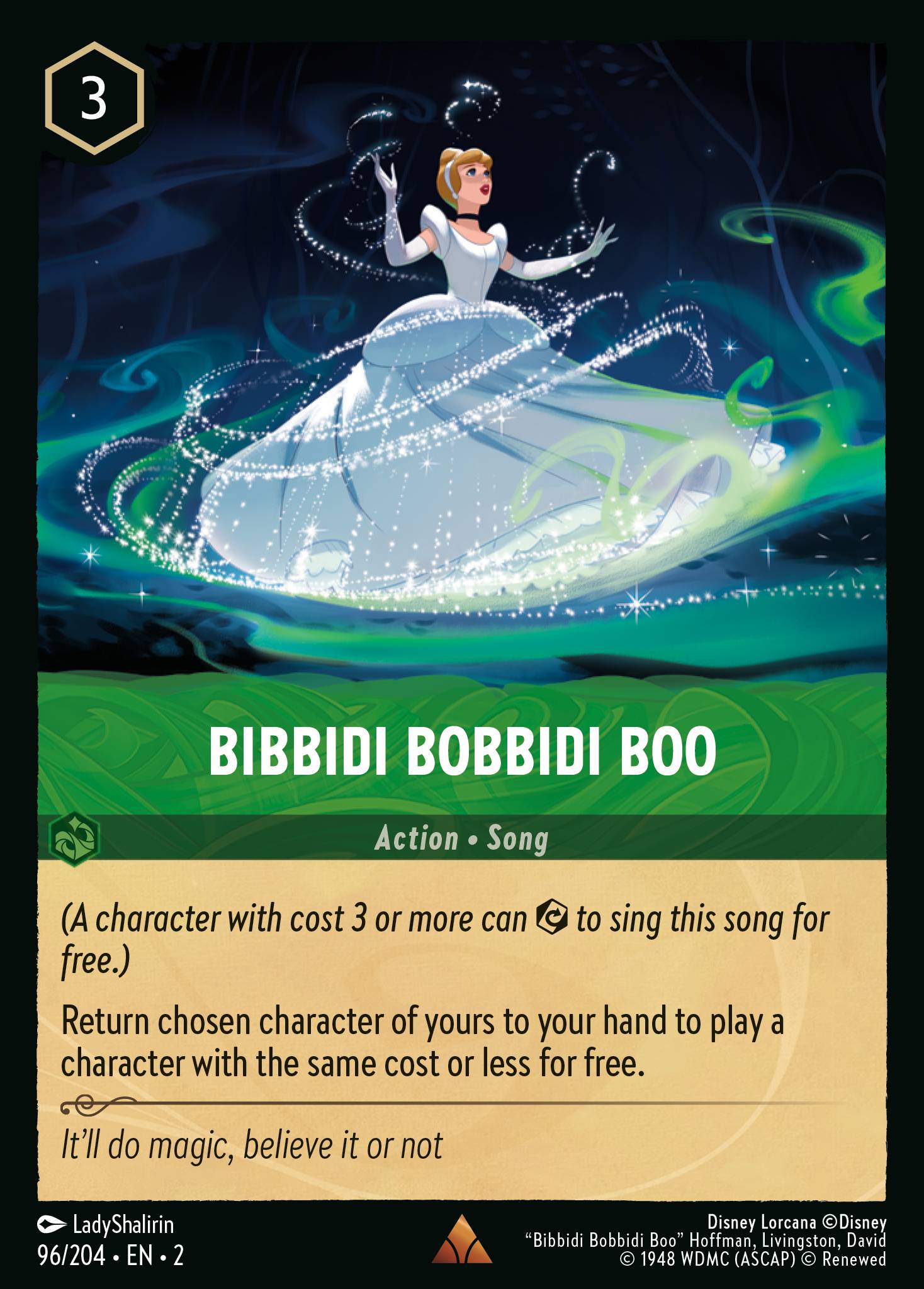 Bibbidi Bobbidi Boo (English)