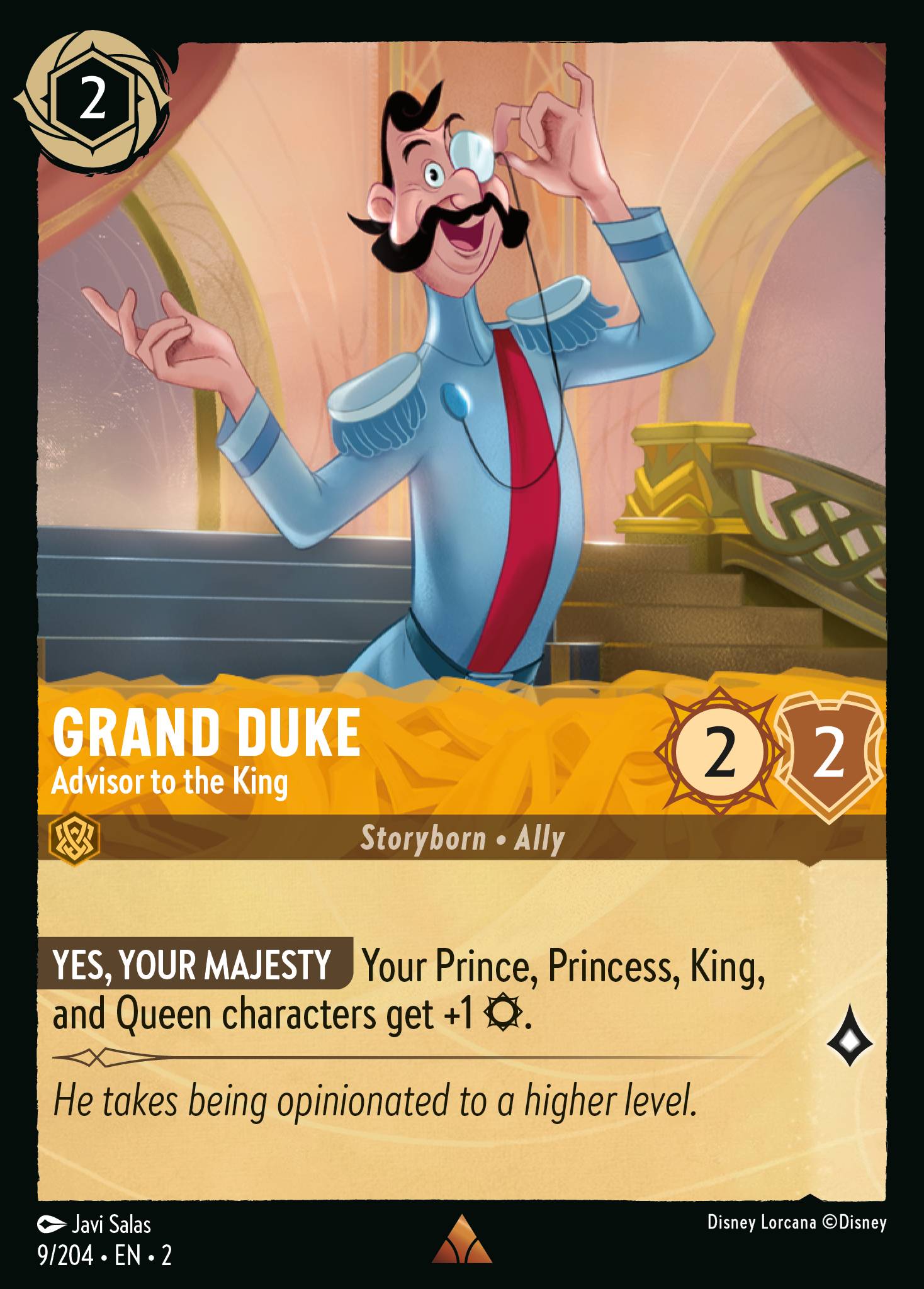 Grand Duke - Advisor to the King (English)