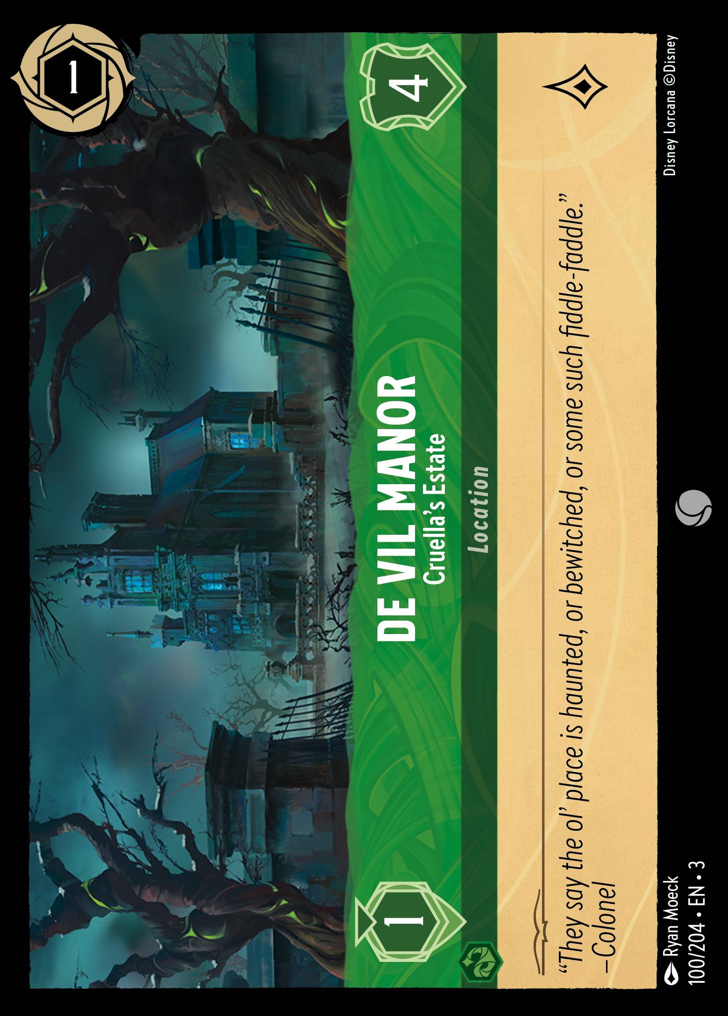 De Vil Manor - Cruella's Estate (English)